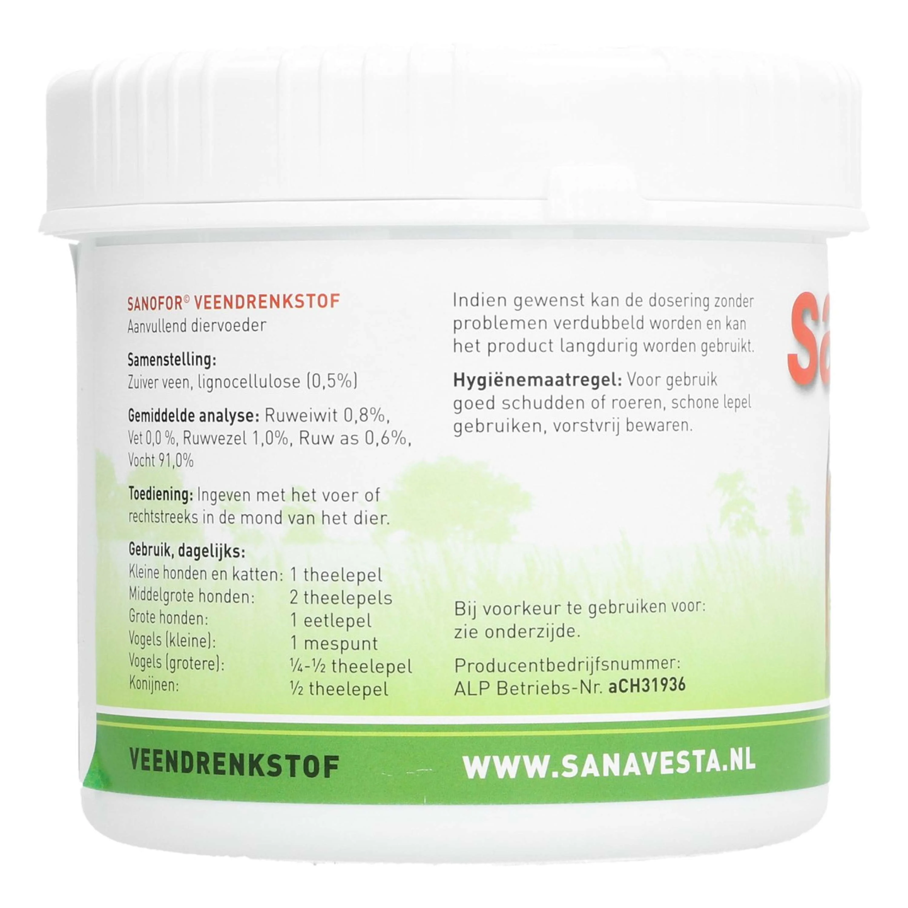 Sanavesta Sanofor Faserpellet - Image 3