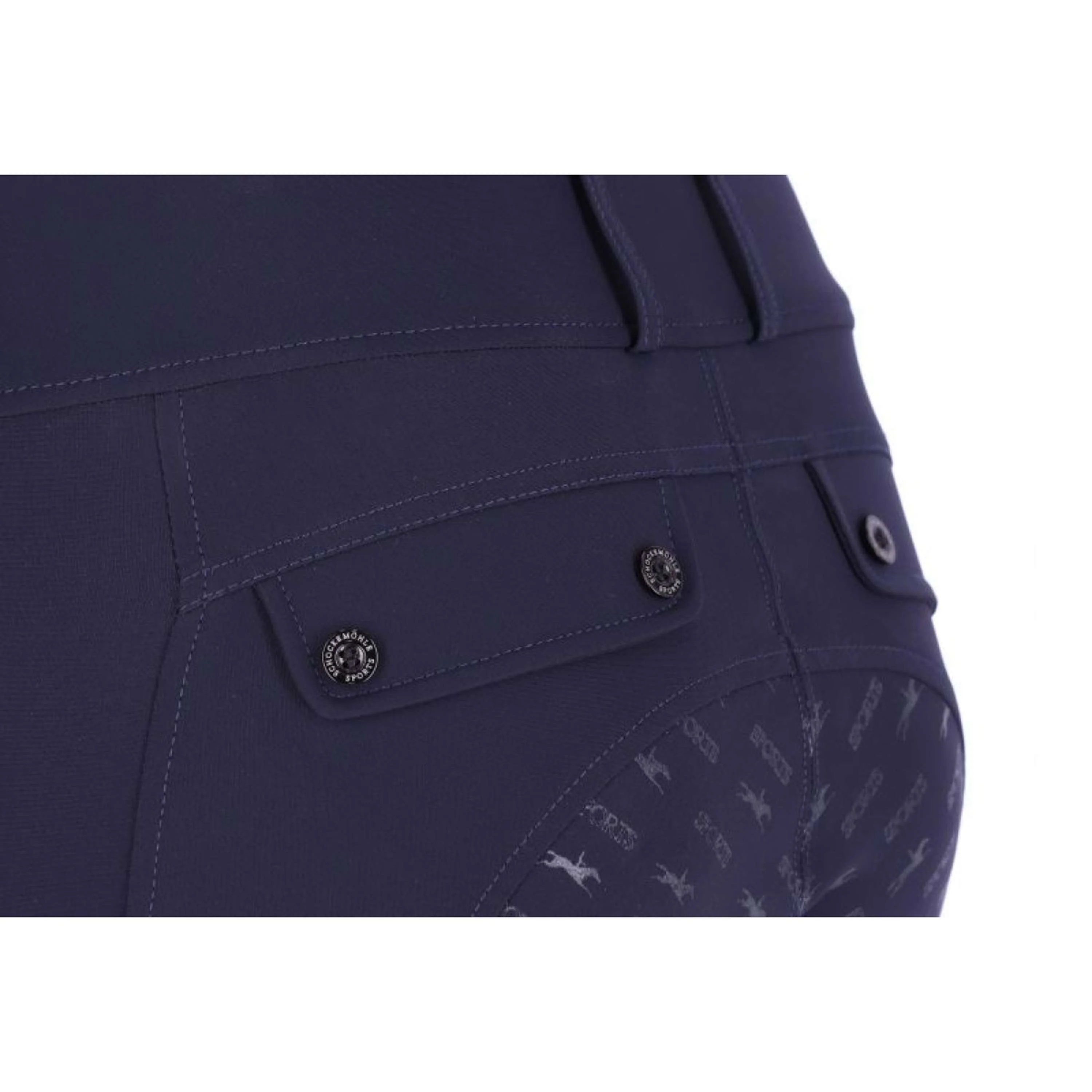 Schockemöhle Reithose SPCarola Full Grip Dunkelblau - Image 8