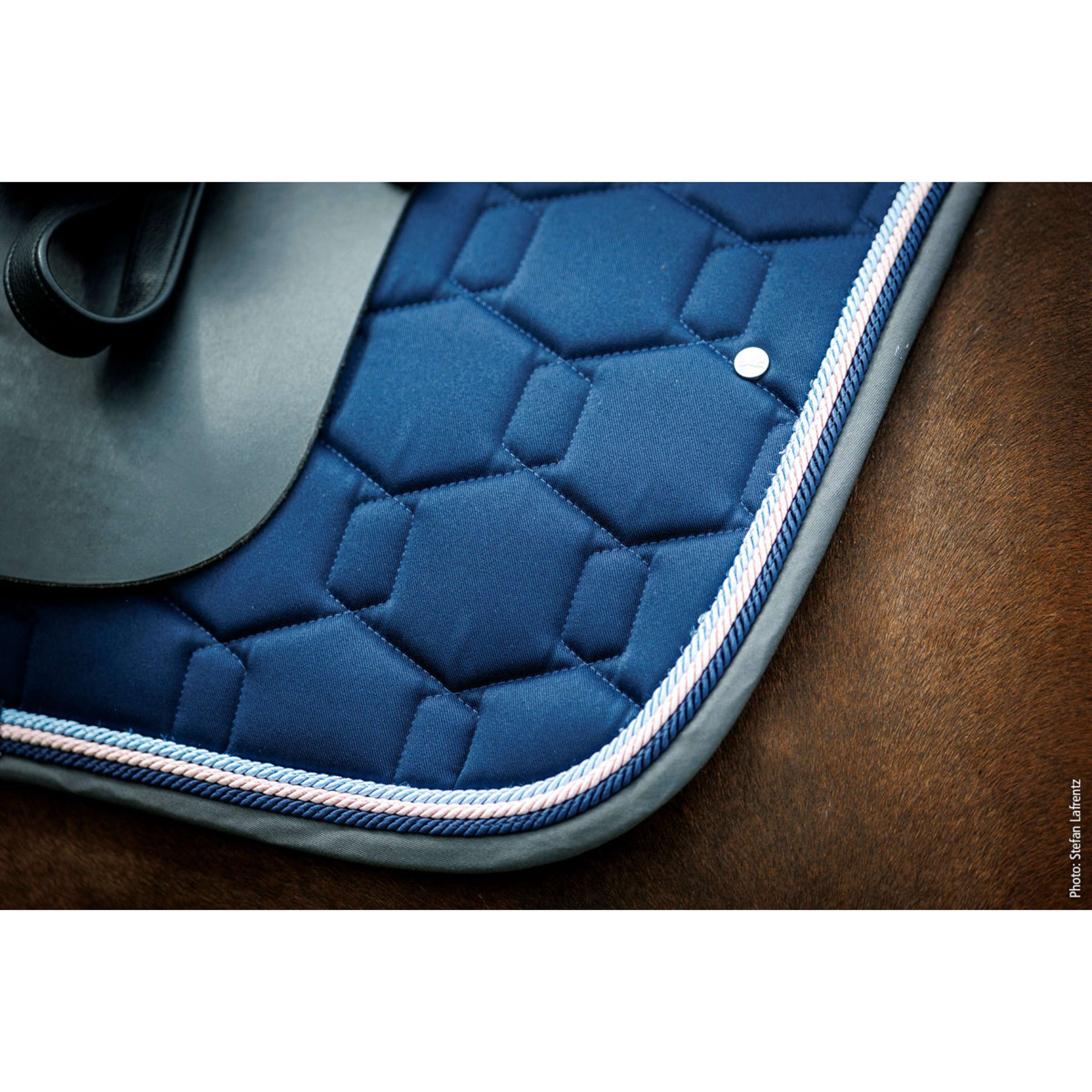 Schockemöhle Schabracke SP Eco Comfort D Style Dressur True Navy - Image 2