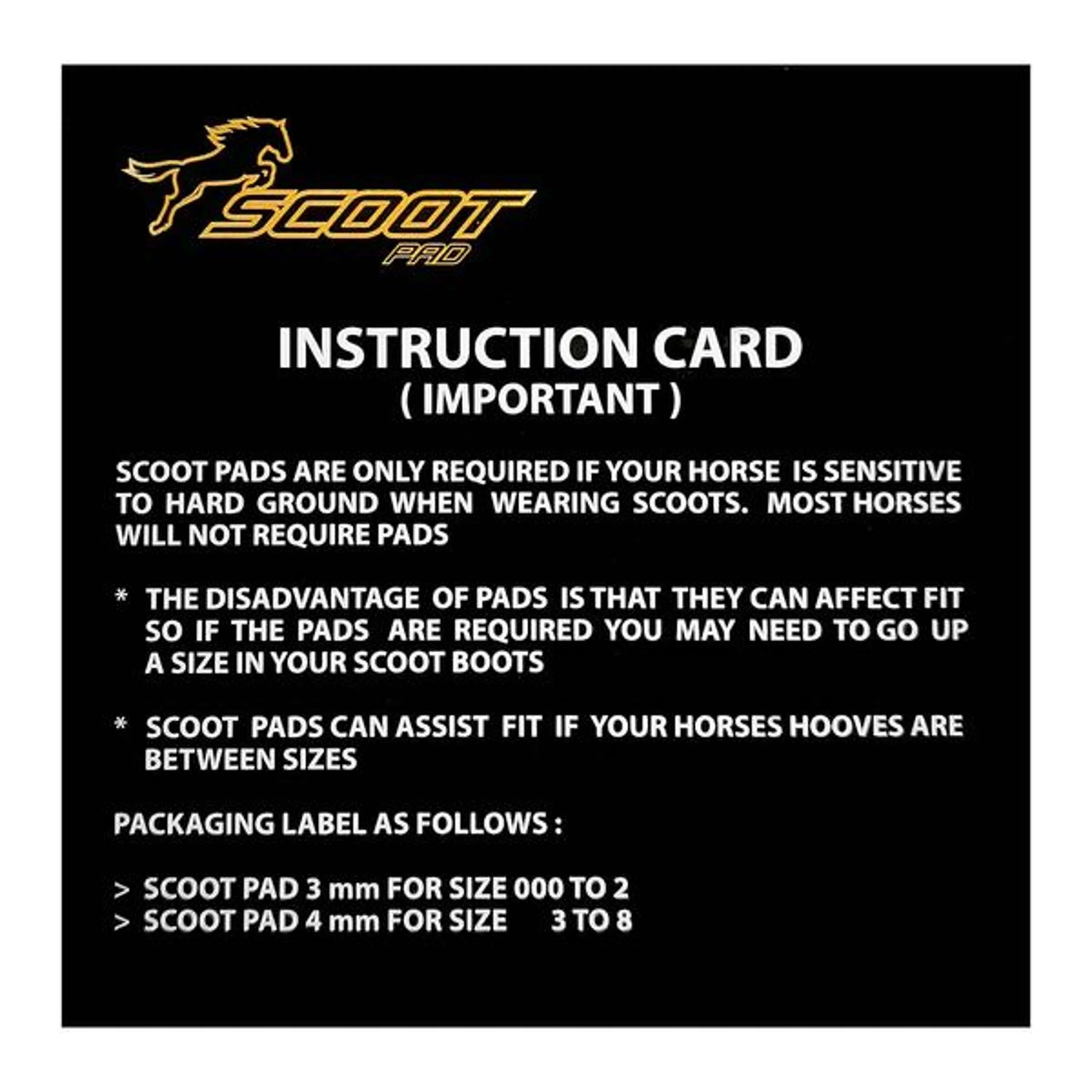 Scoot Boot Pads Schwarz - Image 6