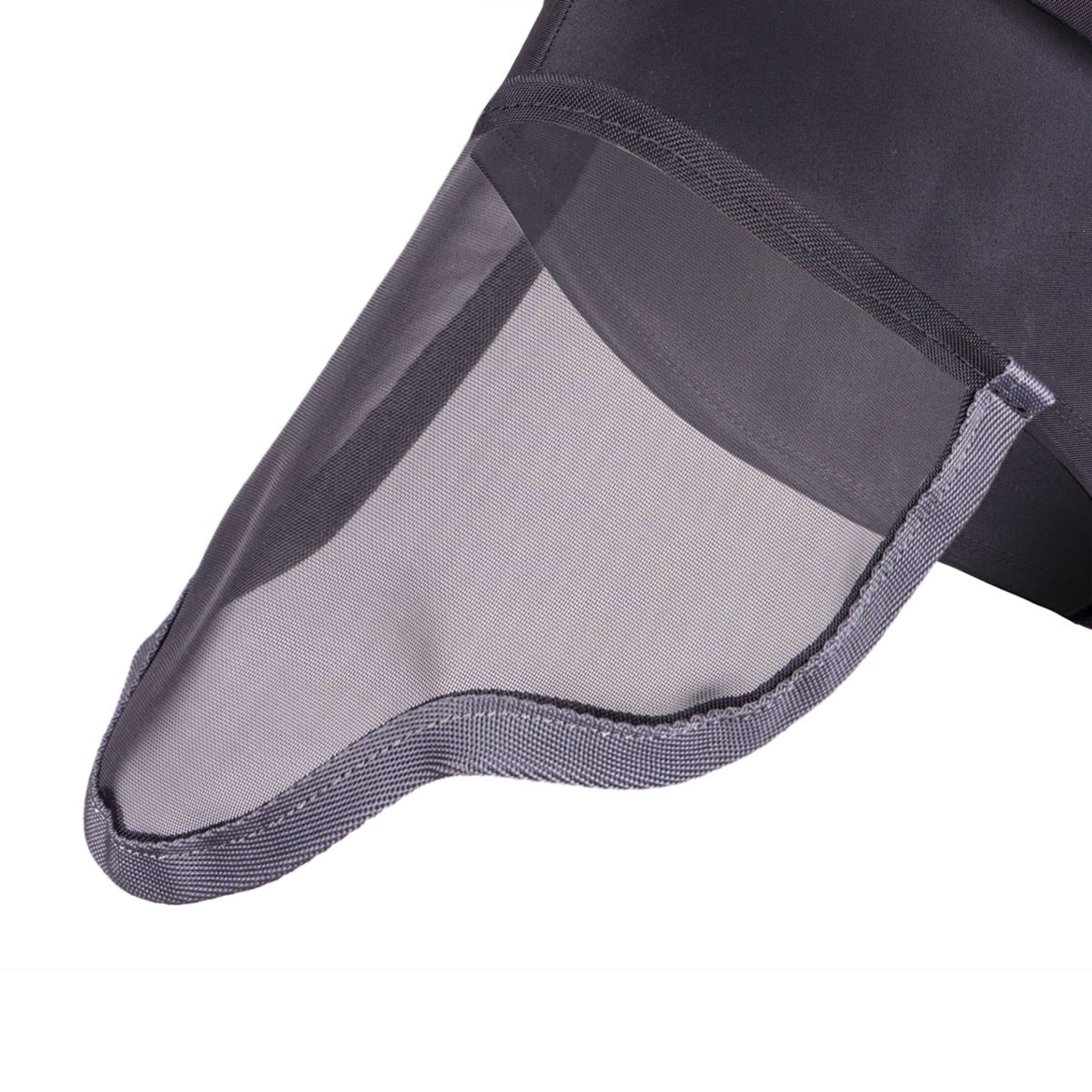 Shires Fliegenmaske Stretch Mit Nase Jet Black - Image 4