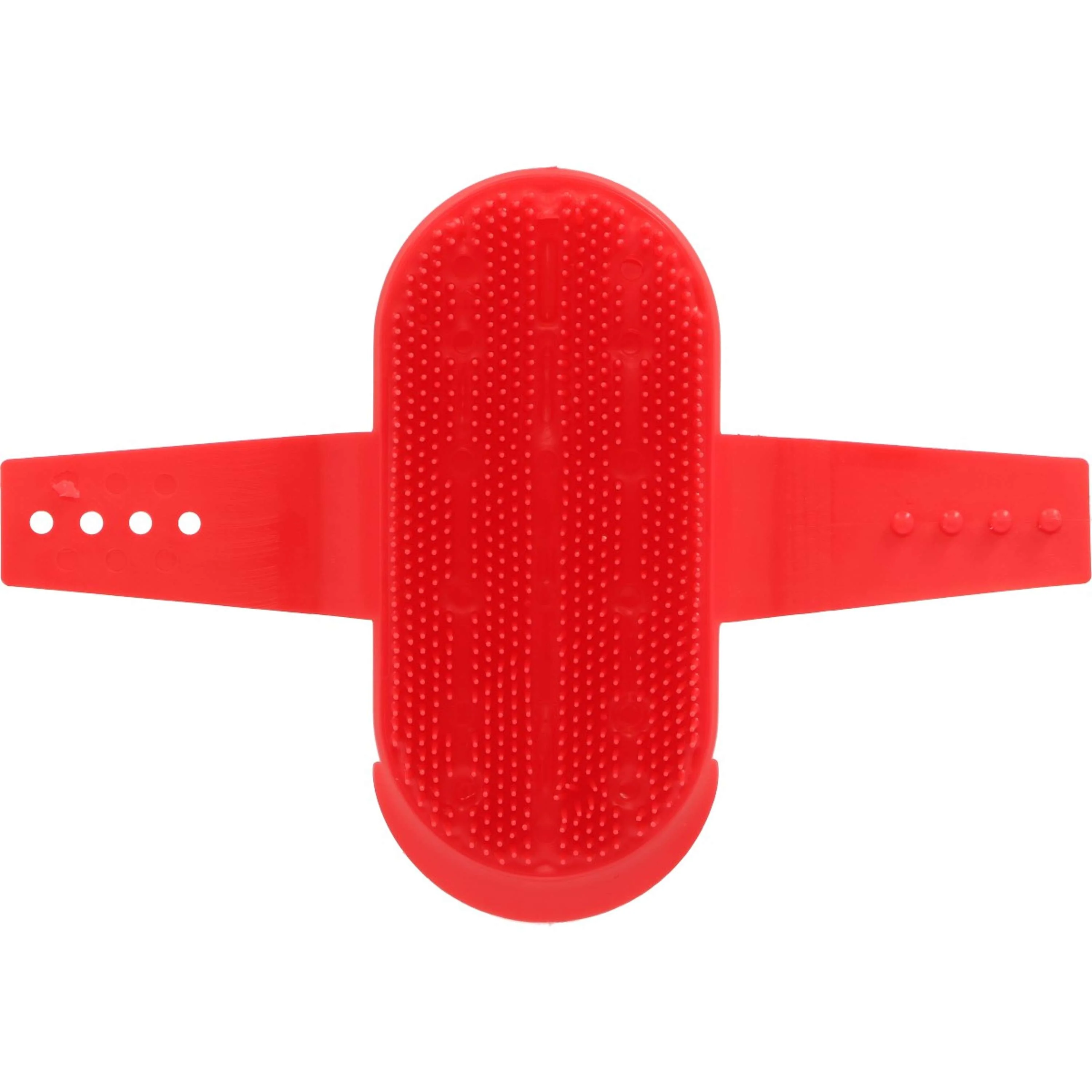 Shires Striegel Plastik Rot - Image 3