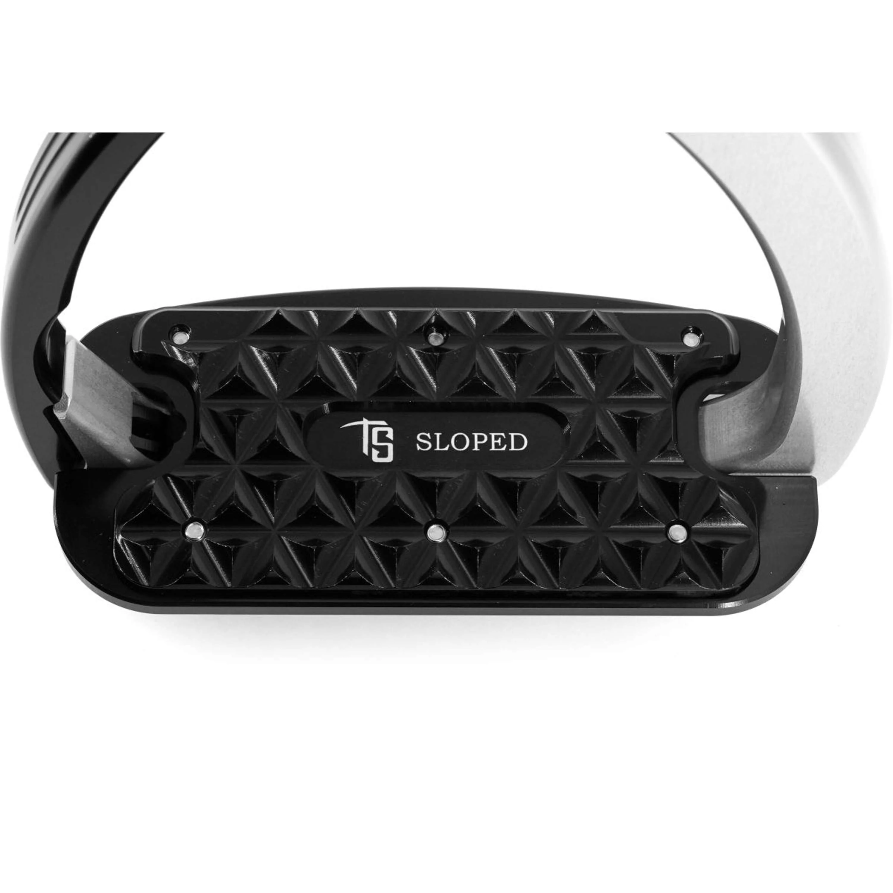 Tech Stirrups Steigbügel Venice Sloped EVO Schwarz/Braun - Image 3