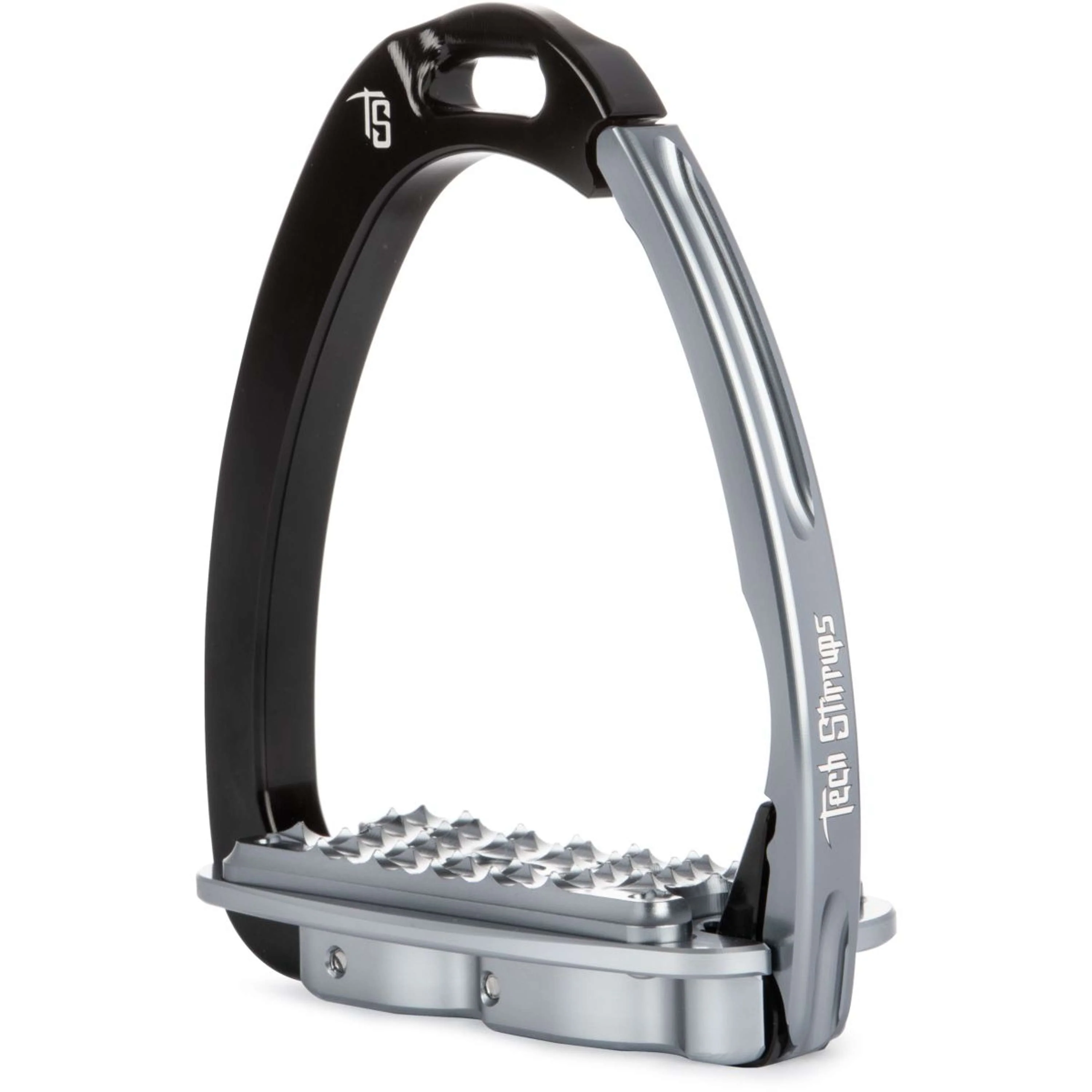 Tech Stirrups Steigbügel Venice Sloped EVO Schwarz/Titan
