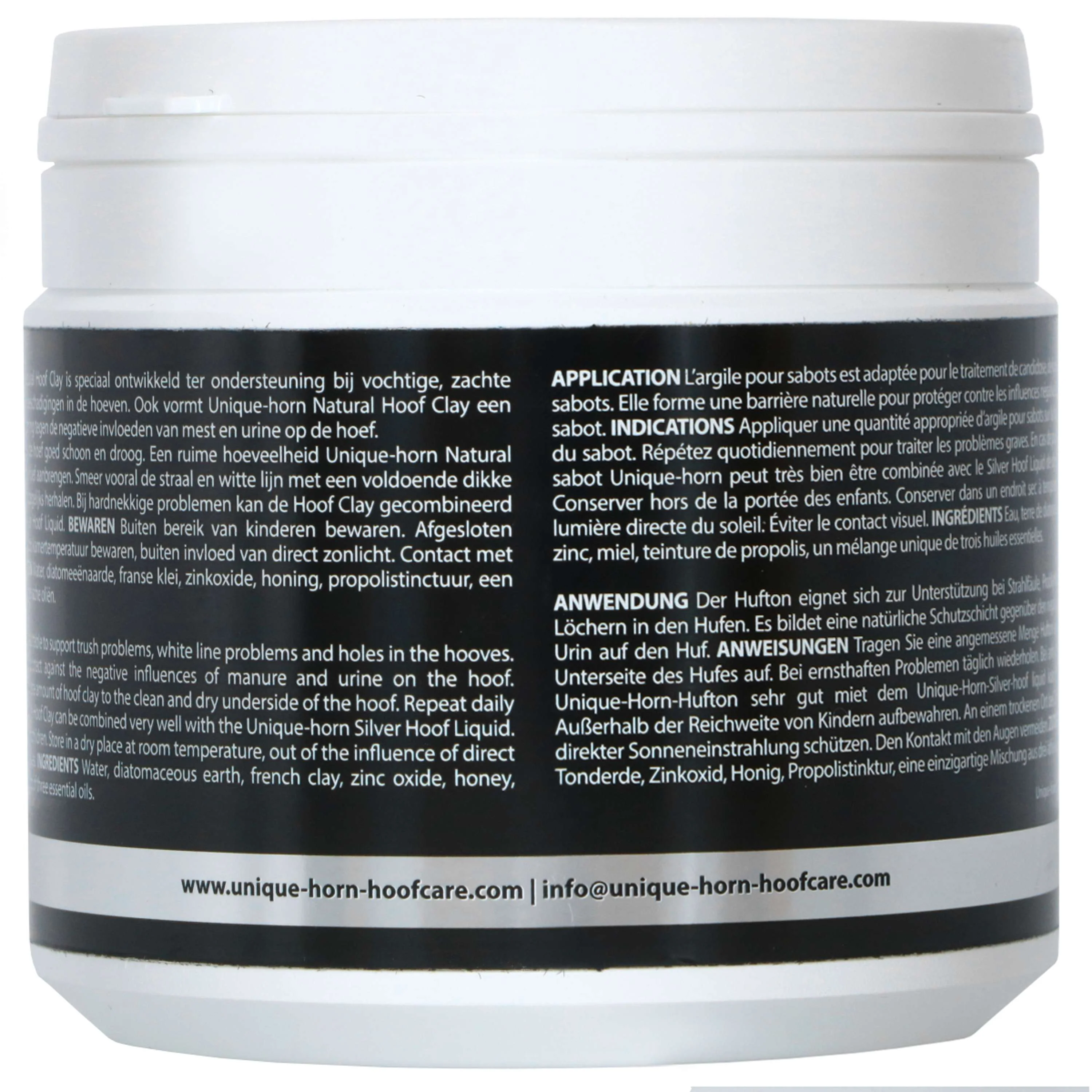 Unique-horn Hoof Care Natural Hoof Clay - Image 2