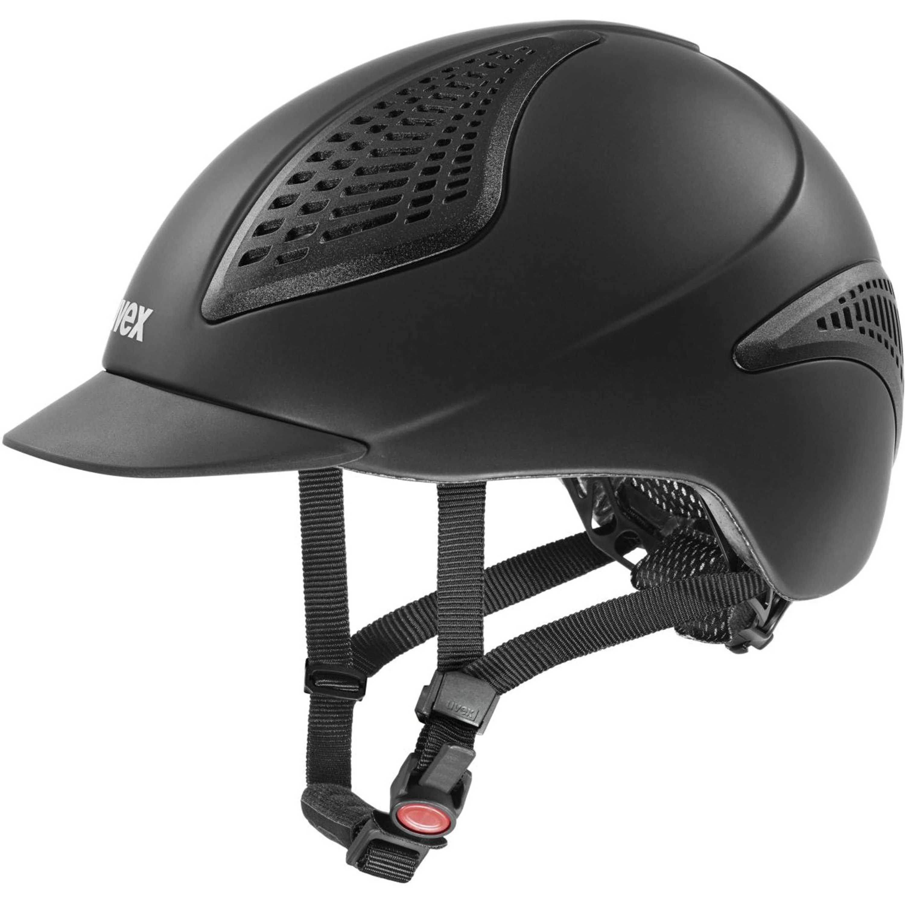 Uvex Reithelm Exxential III Schwarz Matte
