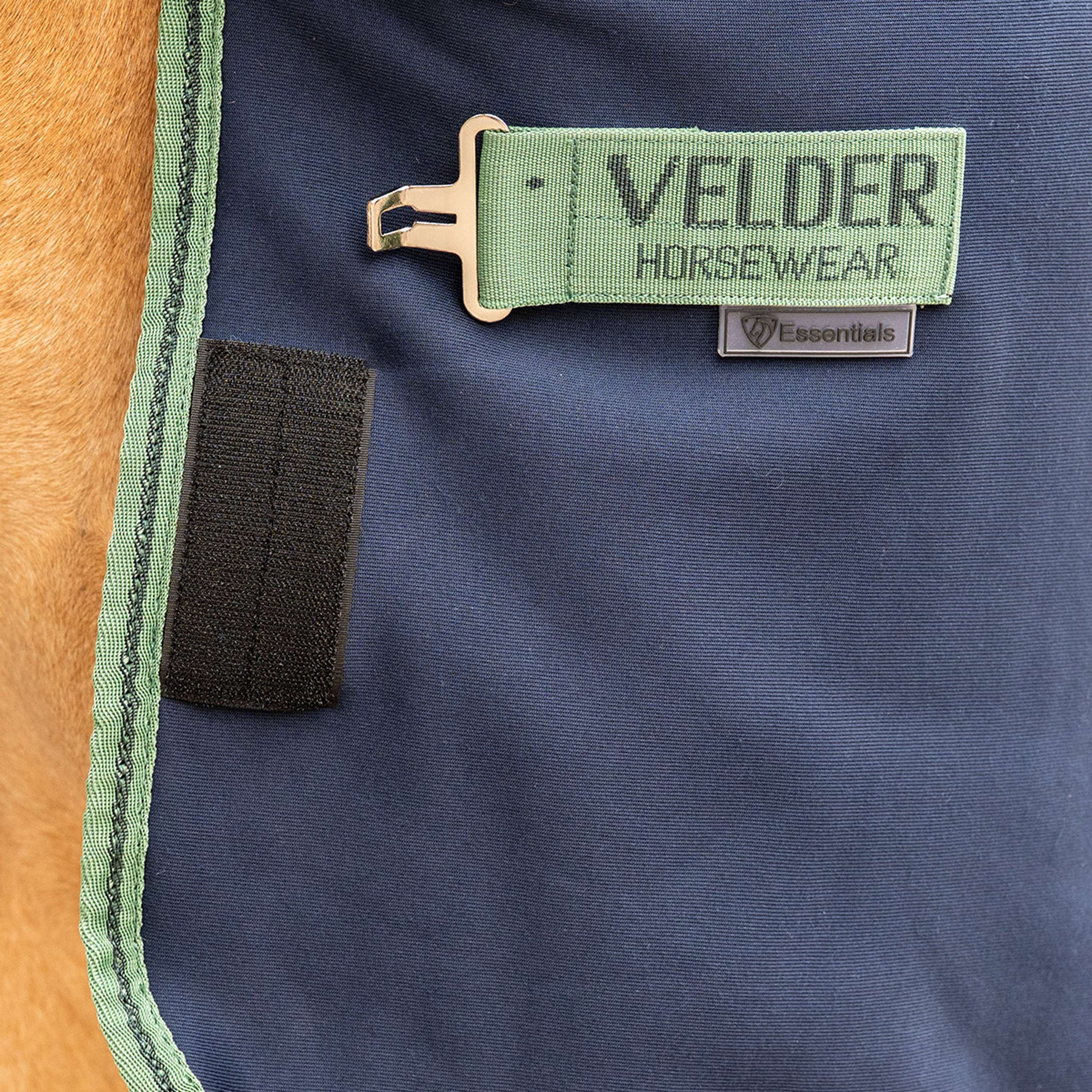 Velder Horsewear Cooler Rug Navy - Image 3