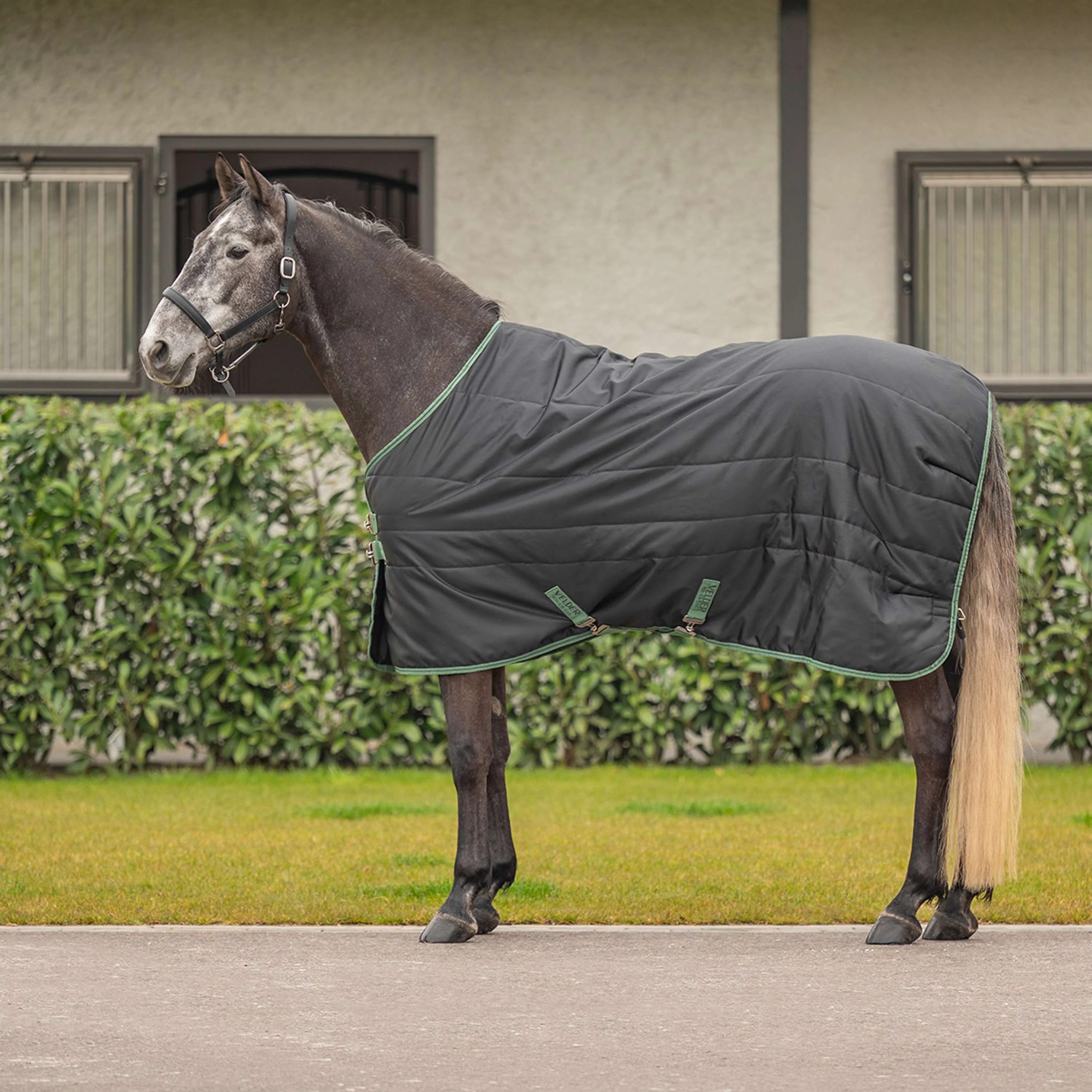 Velder Horsewear Stalldecke 210D 100g Schwarz