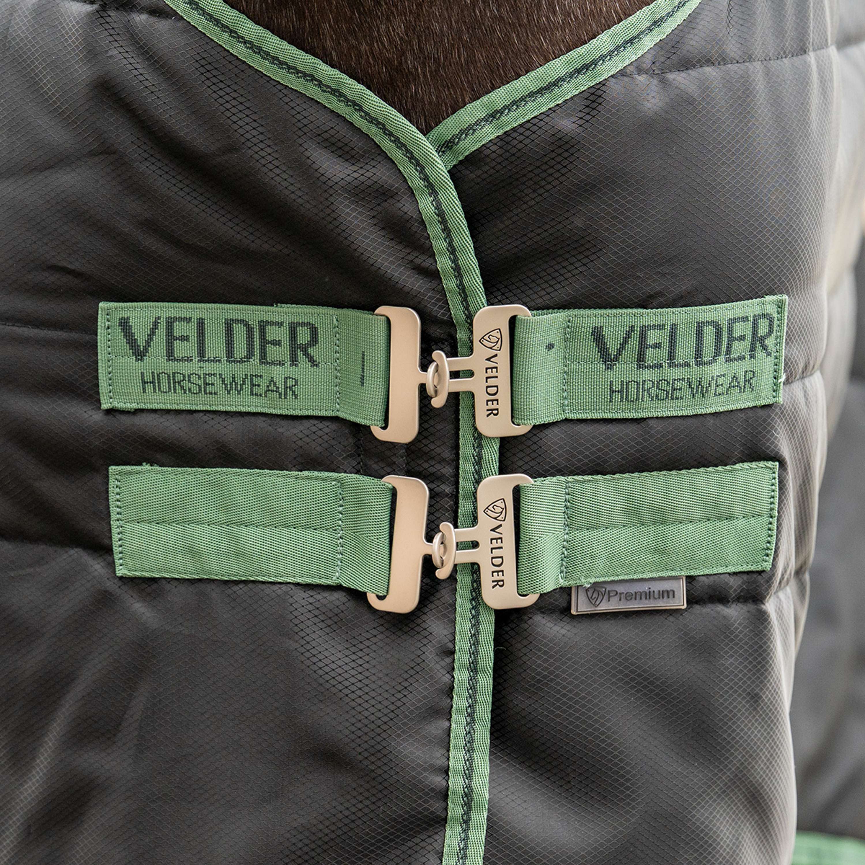 Velder Horsewear Stalldecke 210D 100g Schwarz - Image 2