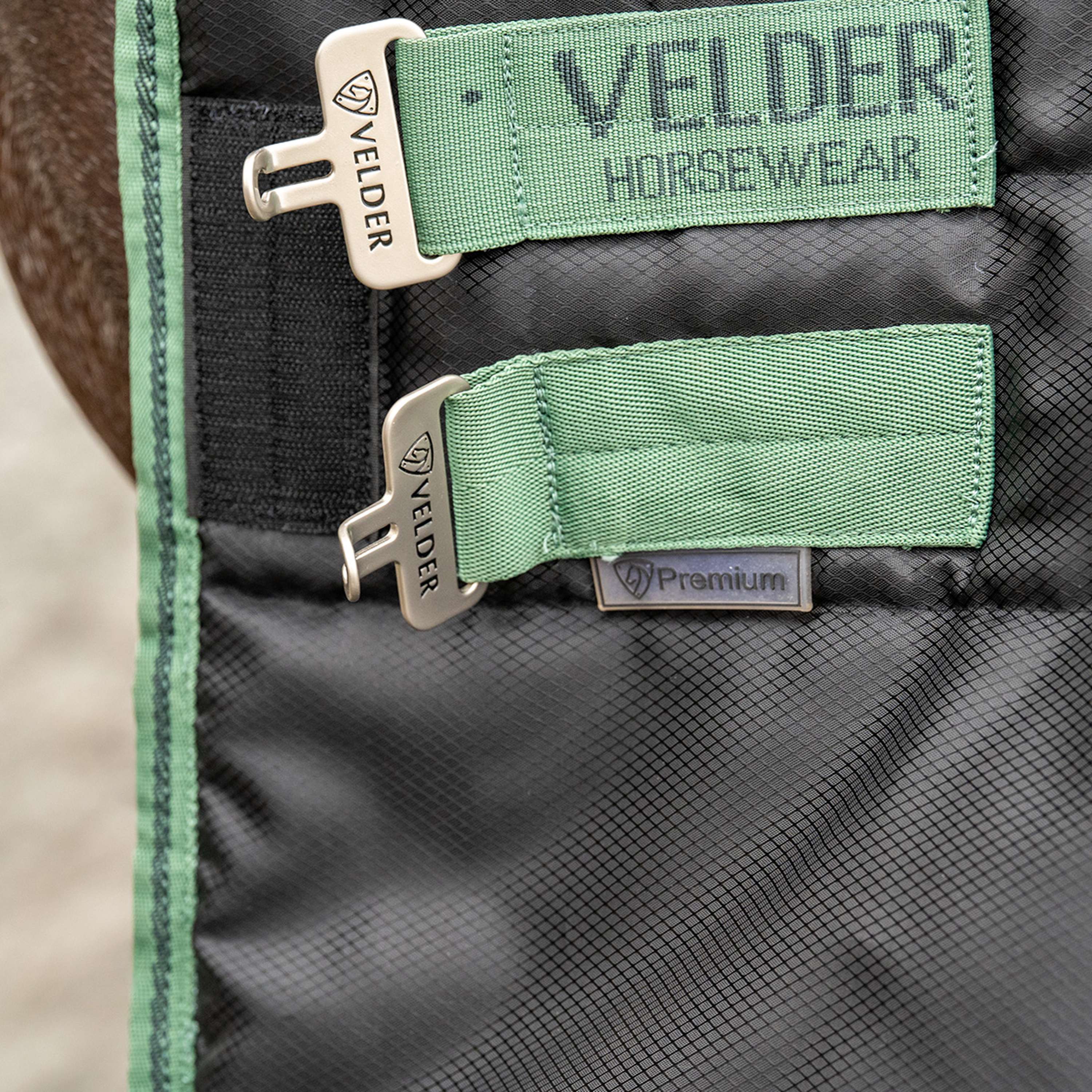 Velder Horsewear Stalldecke 210D 100g Schwarz - Image 5