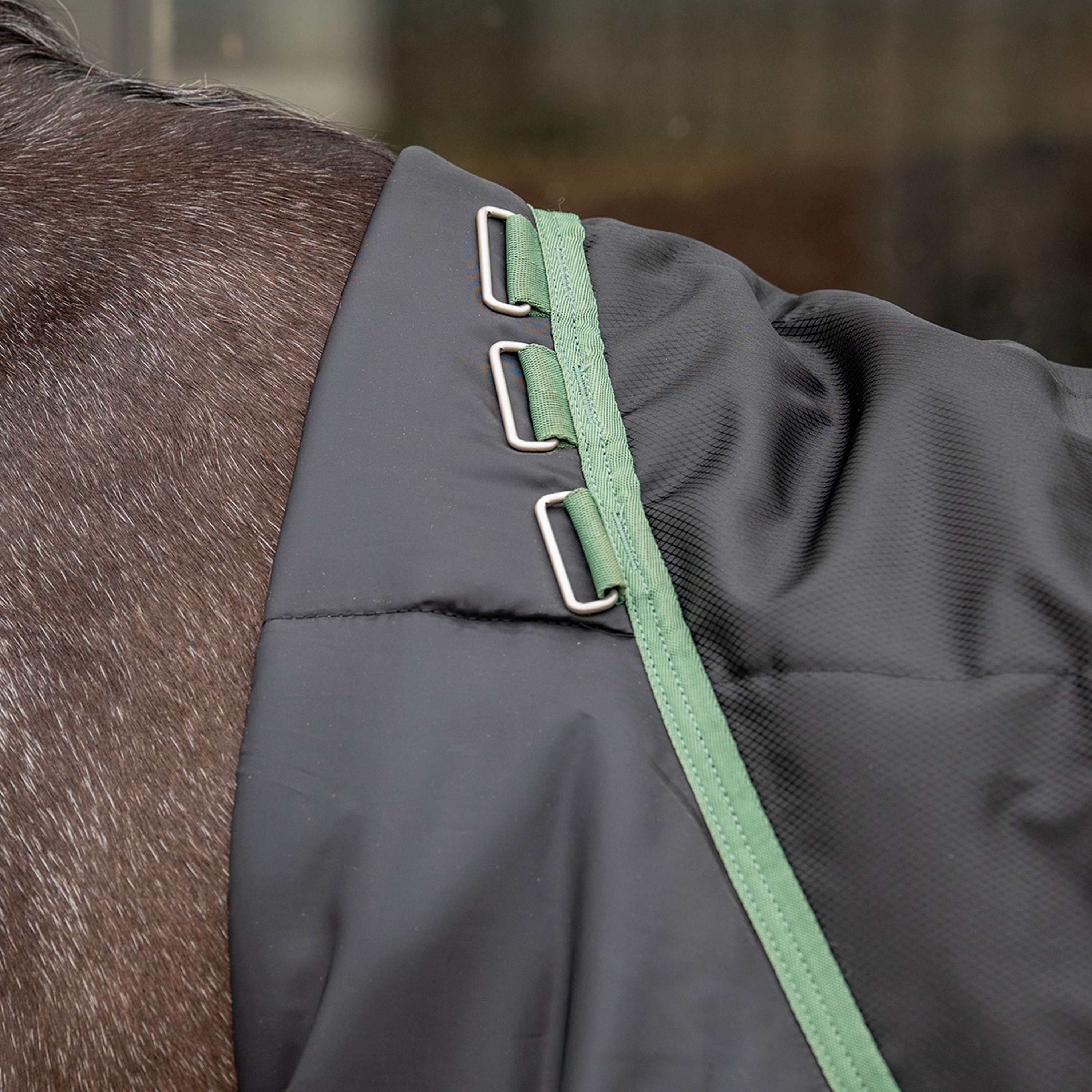 Velder Horsewear Stalldecke 210D 100g Schwarz - Image 6