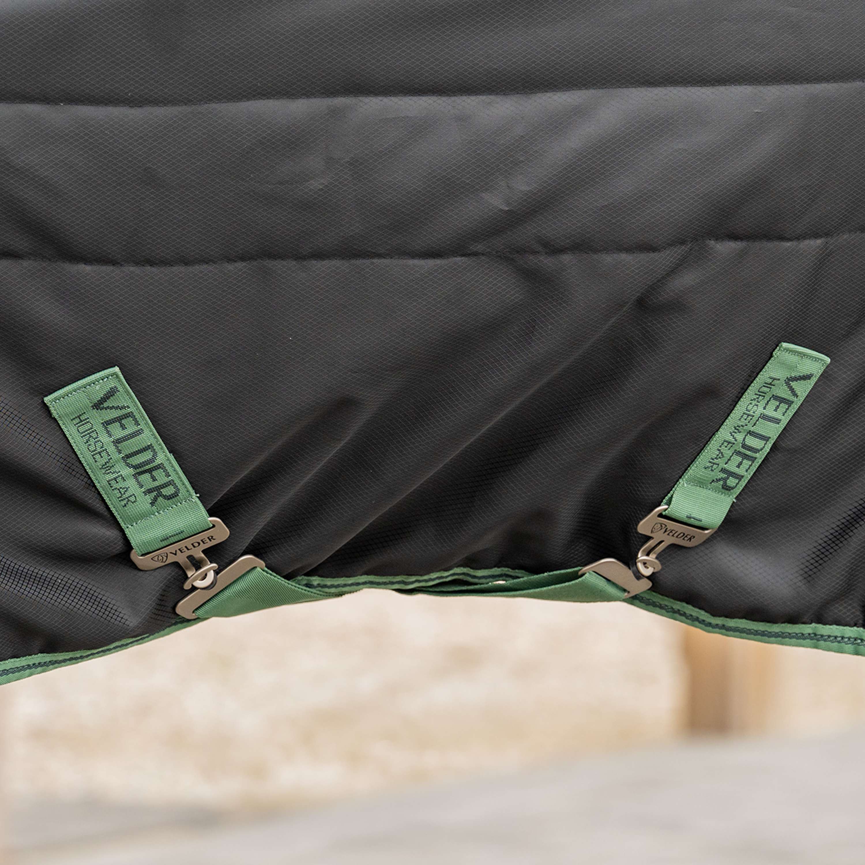Velder Horsewear Stalldecke 210D 100g Schwarz - Image 7