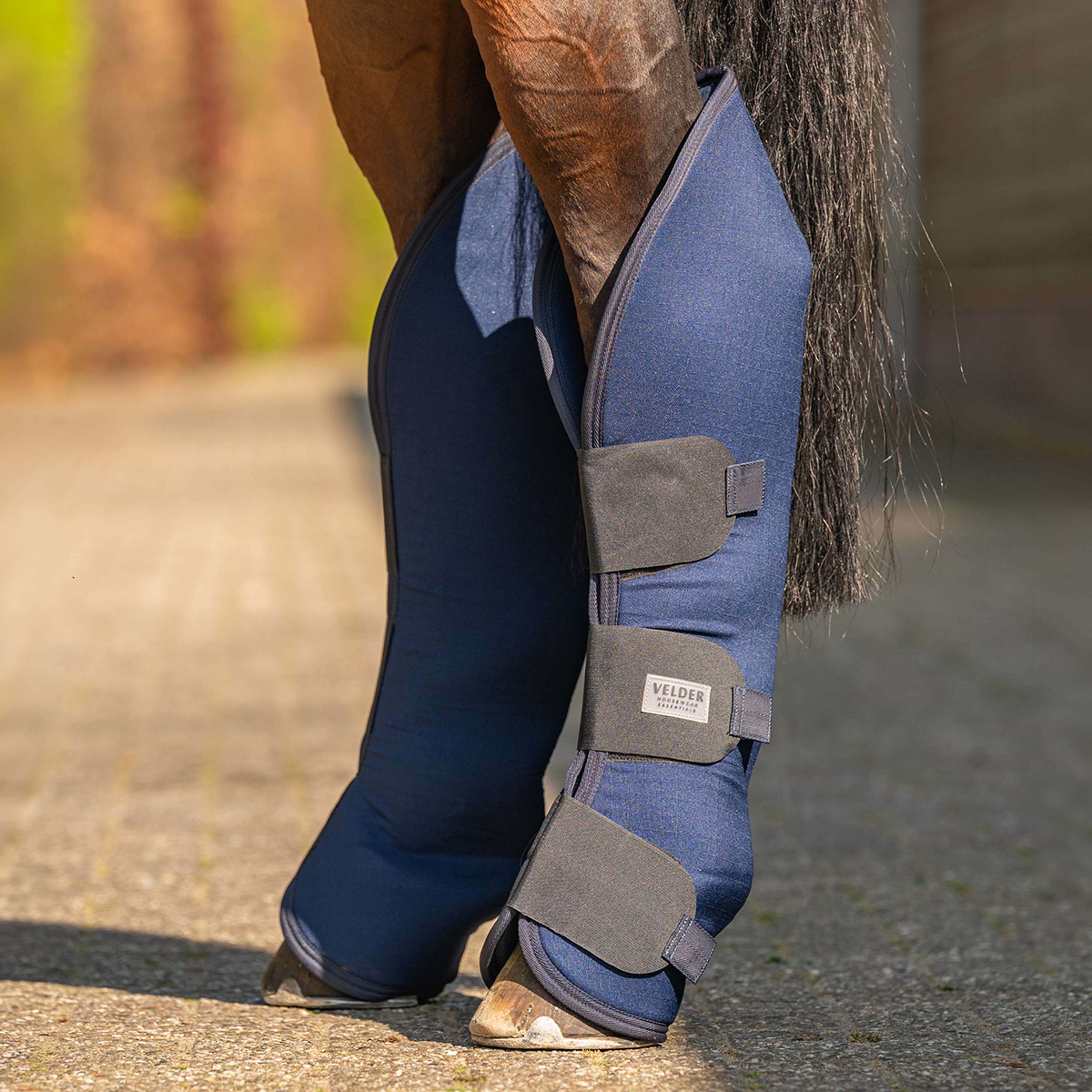 Velder Horsewear Transportgamaschen Navy - Image 3