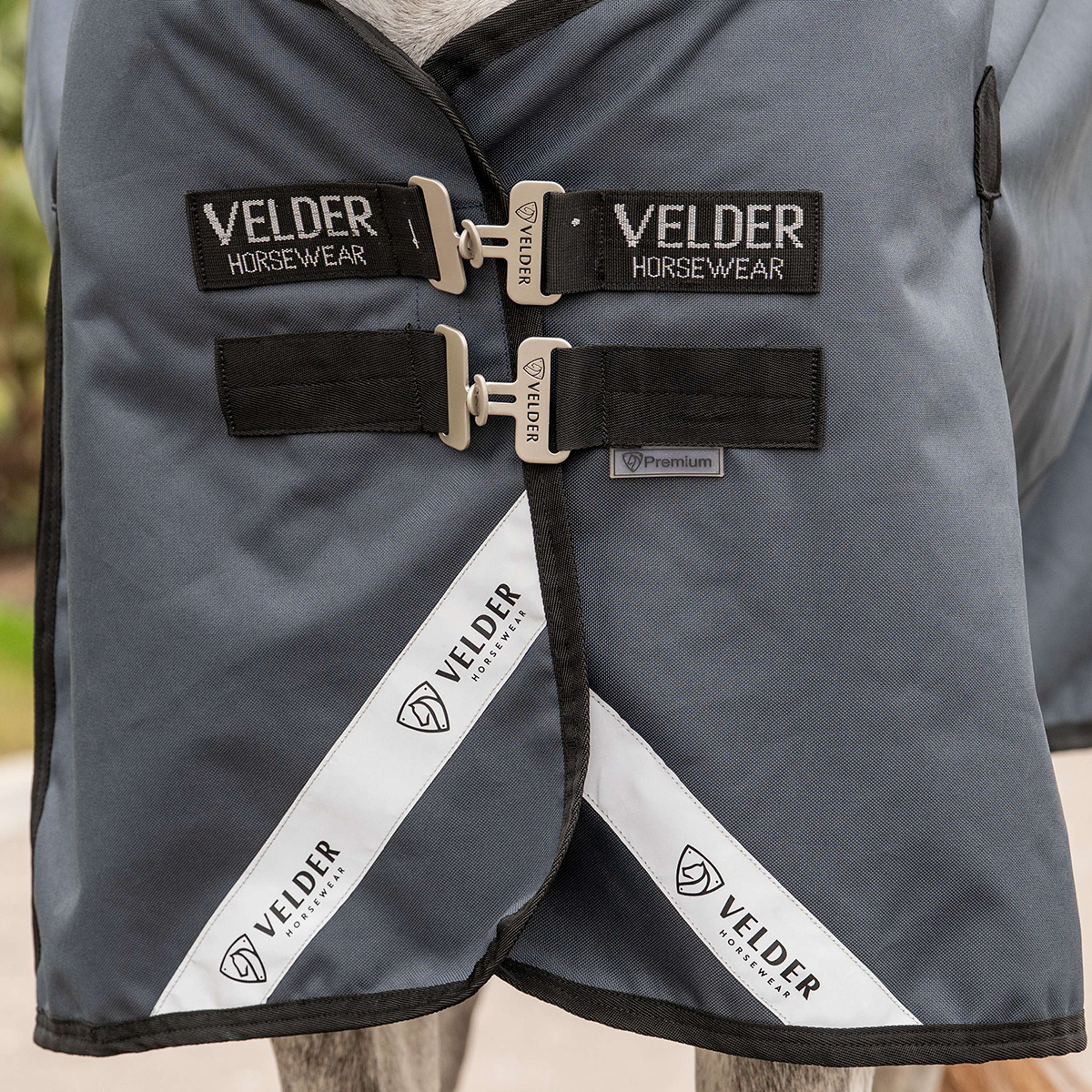 Velder Horsewear Turnout Rug 1200D 0g Midnight Navy - Image 2