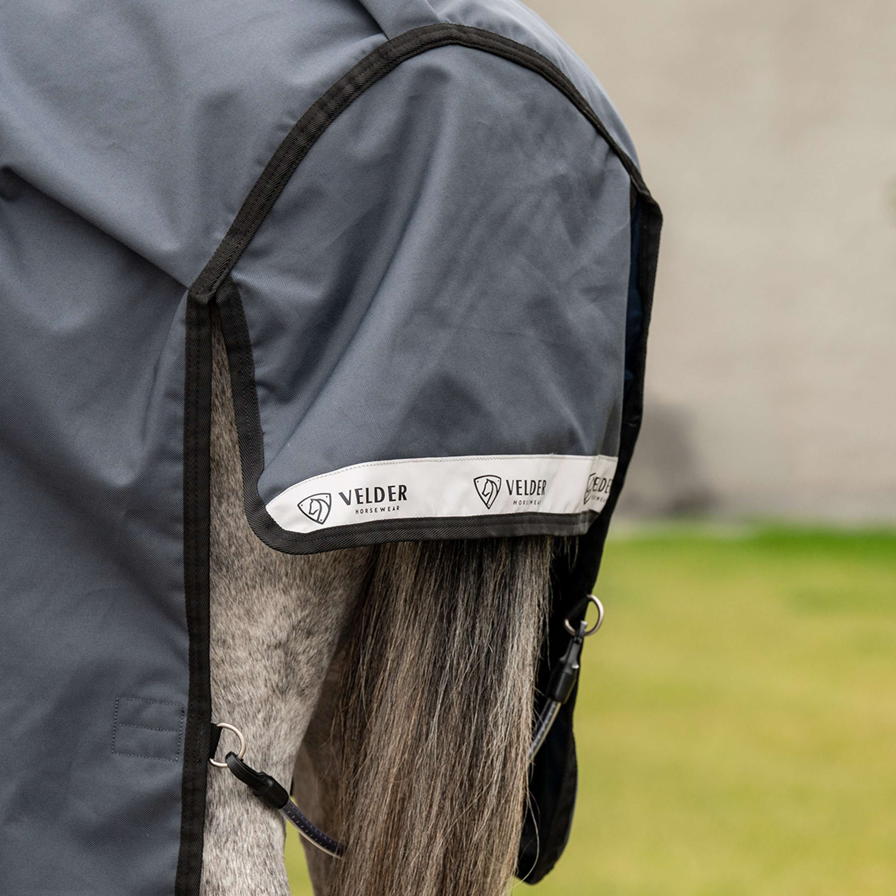 Velder Horsewear Turnout Rug 1200D 0g Midnight Navy - Image 8