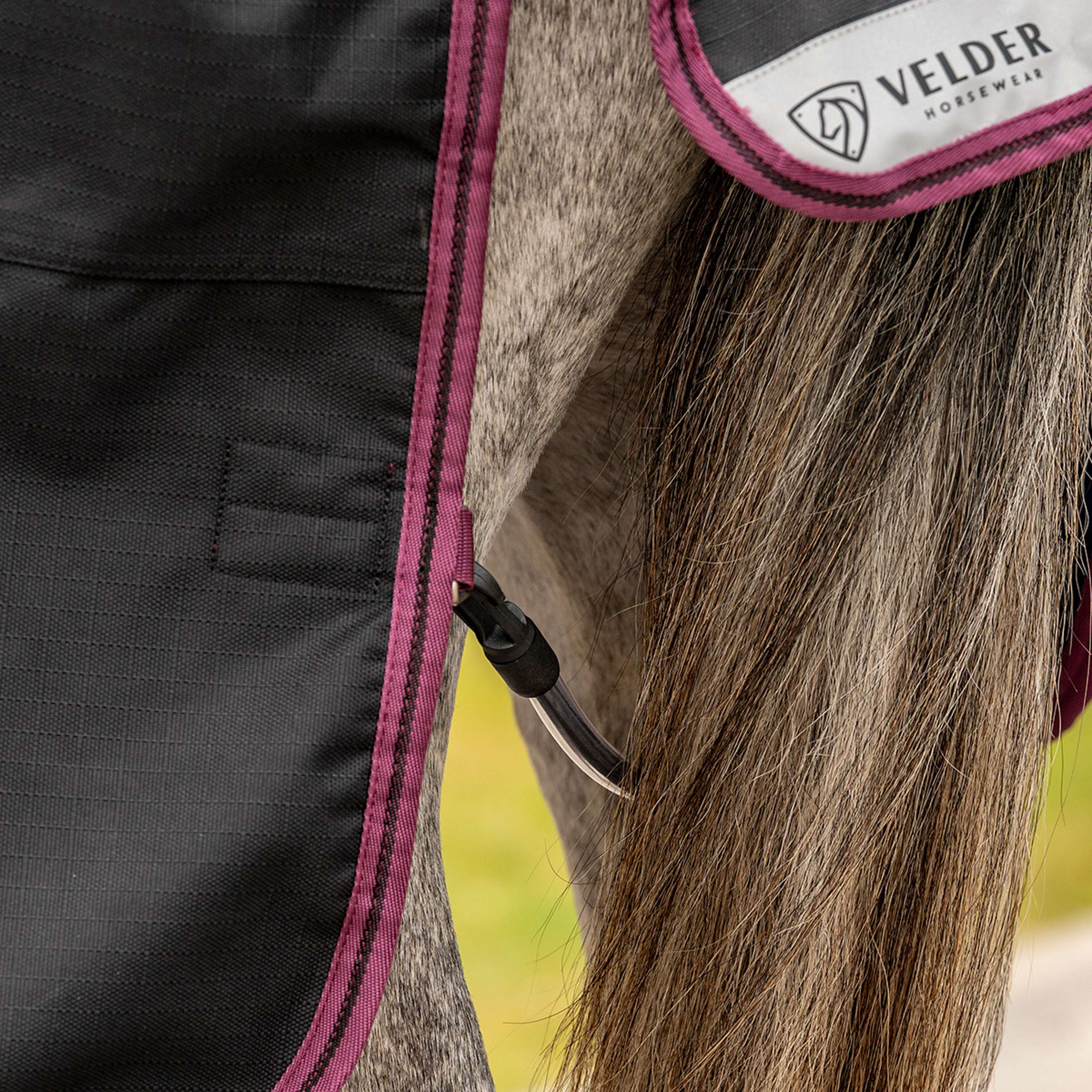 Velder Horsewear Turnout Rug 1200D 0g Schwarz - Image 8