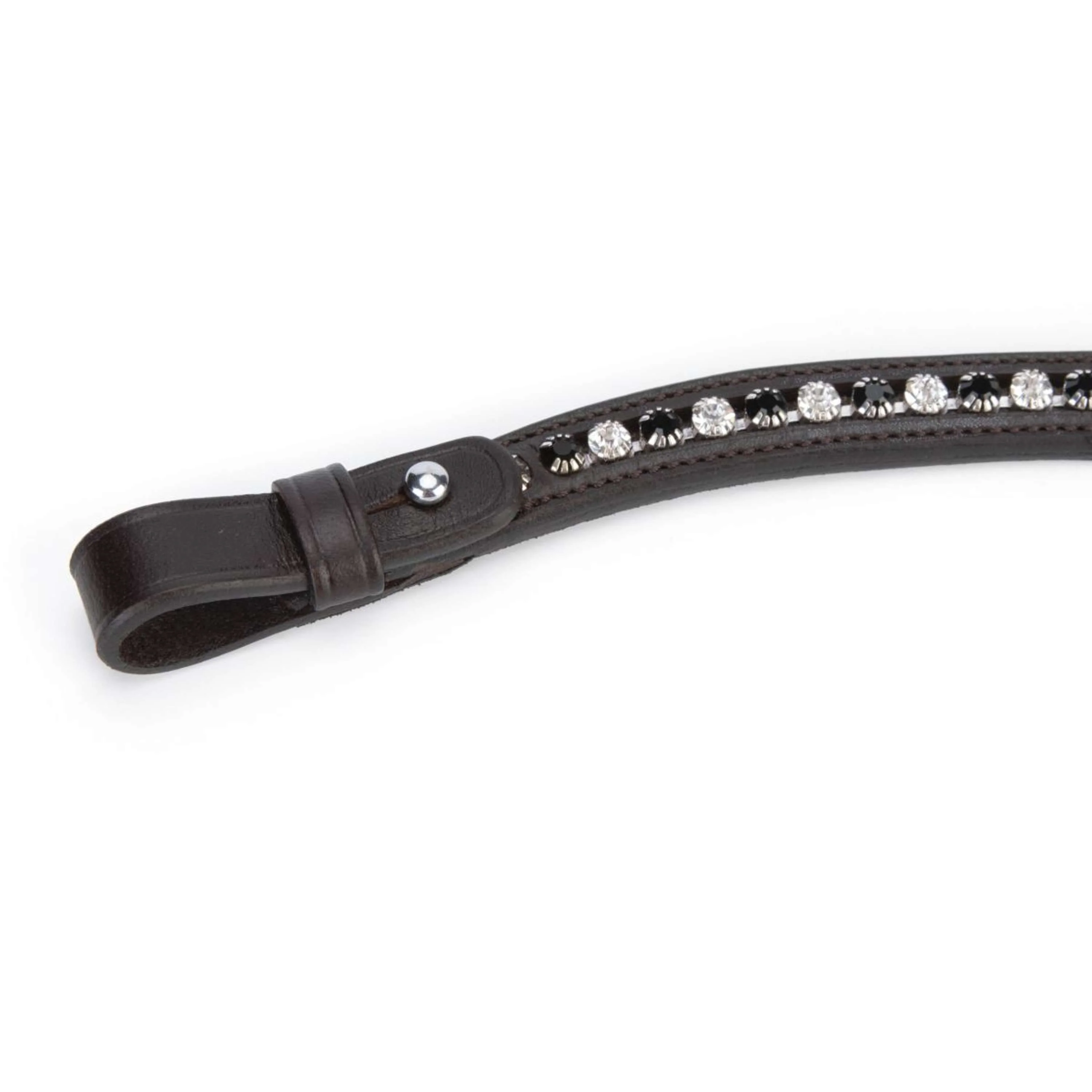 Velociti by Shires Stirnriemen GARA Black Diamante Havanna - Image 3
