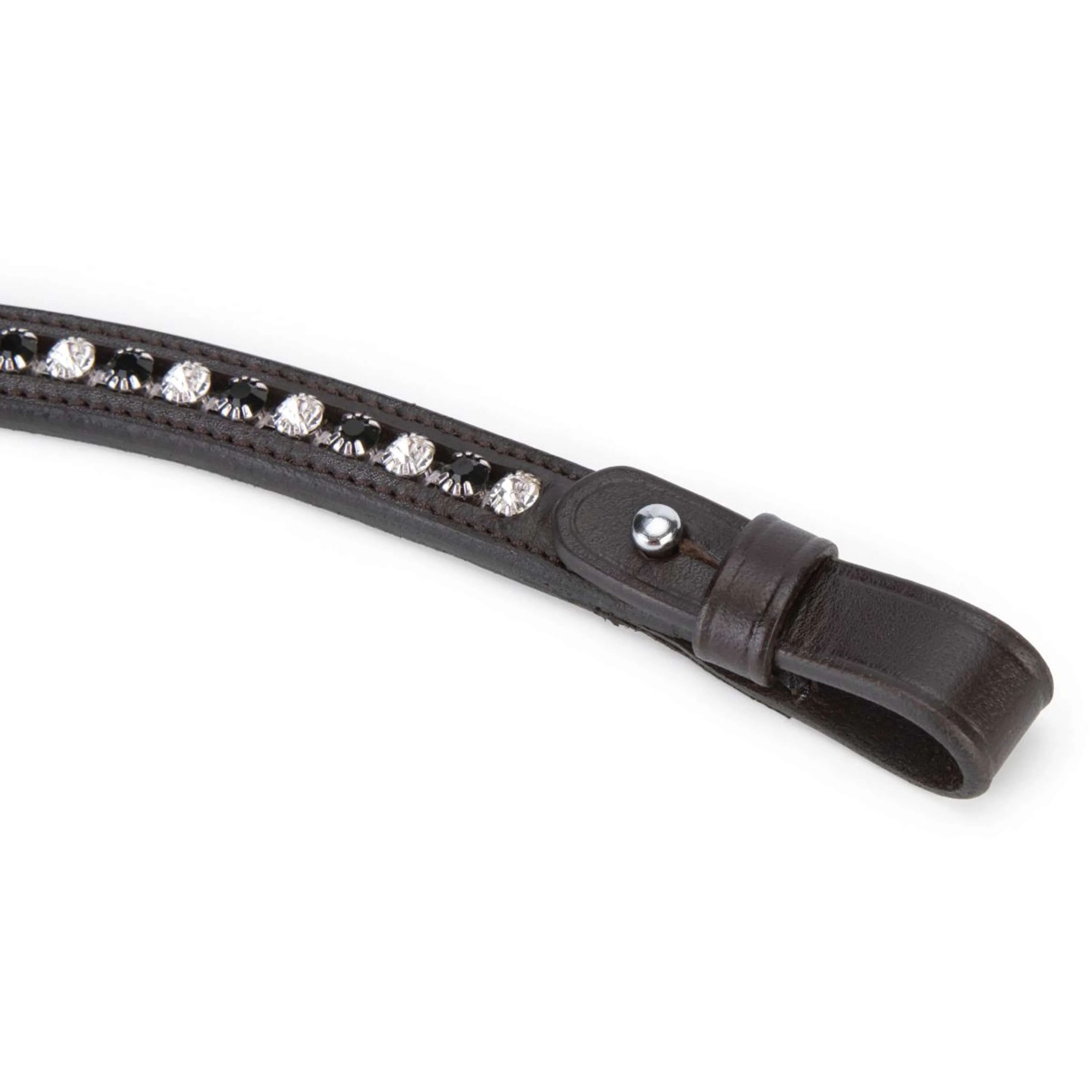 Velociti by Shires Stirnriemen GARA Black Diamante Havanna - Image 4