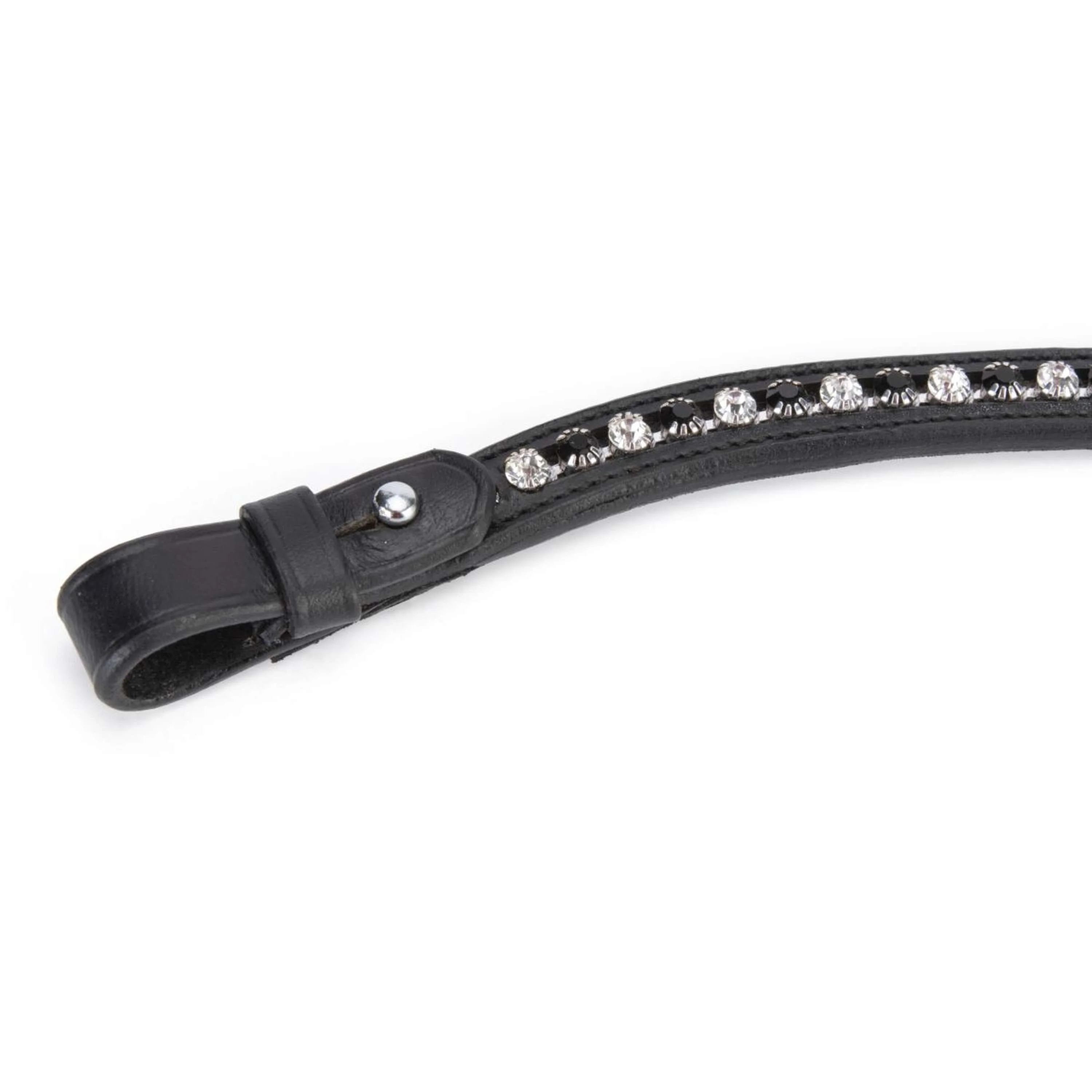 Velociti by Shires Stirnriemen GARA Black Diamante Schwarz - Image 3