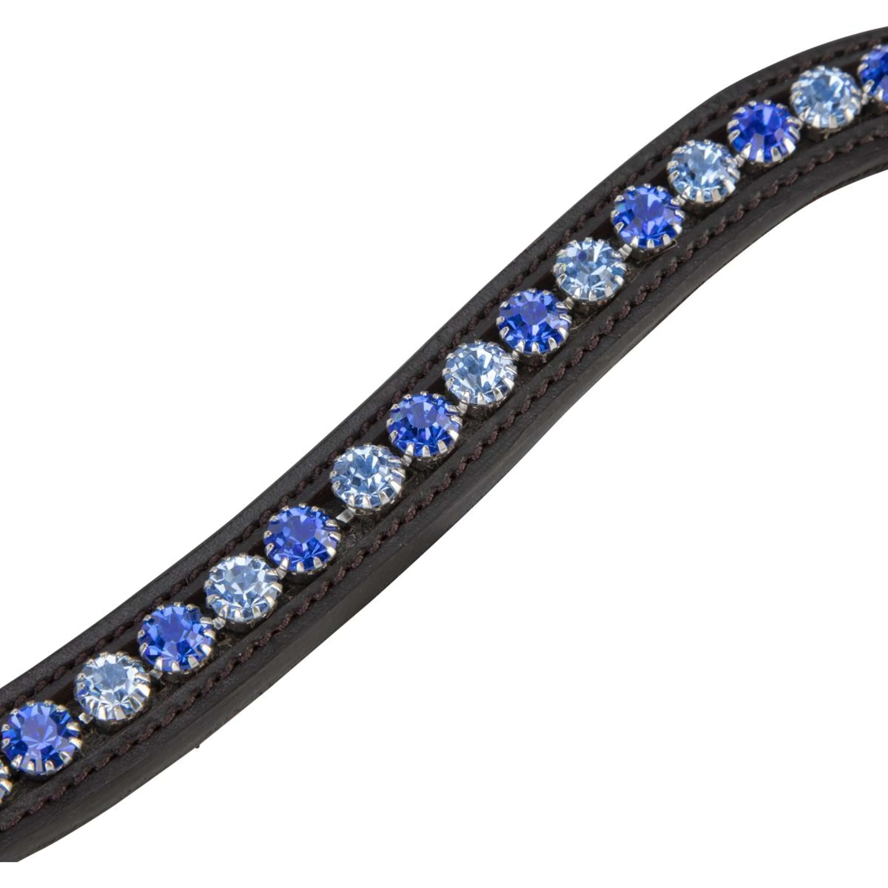 Velociti by Shires Stirnriemen GARA Blue Diamante Havanna - Image 2