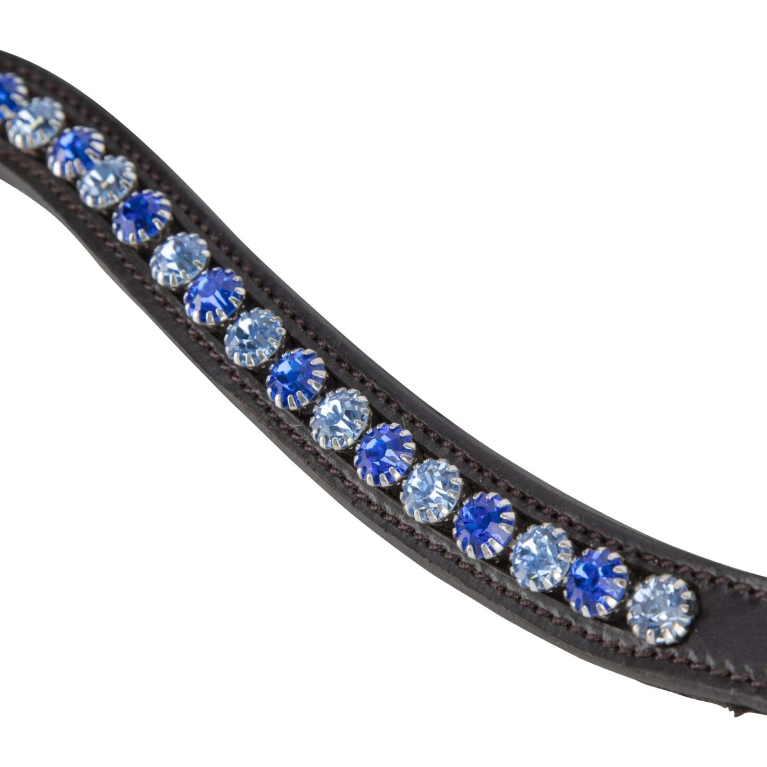 Velociti by Shires Stirnriemen GARA Blue Diamante Havanna - Image 3