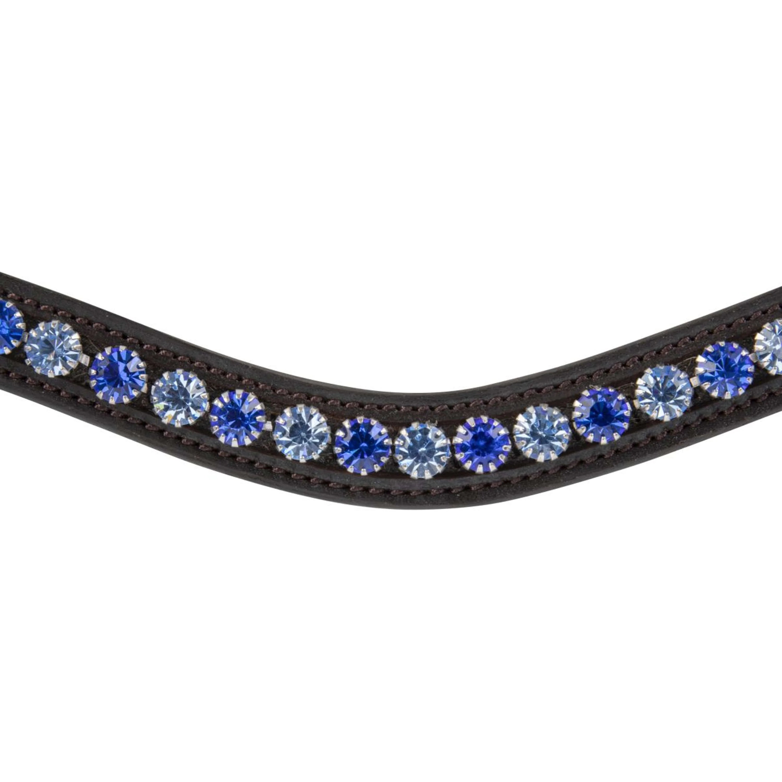 Velociti by Shires Stirnriemen GARA Blue Diamante Havanna - Image 4