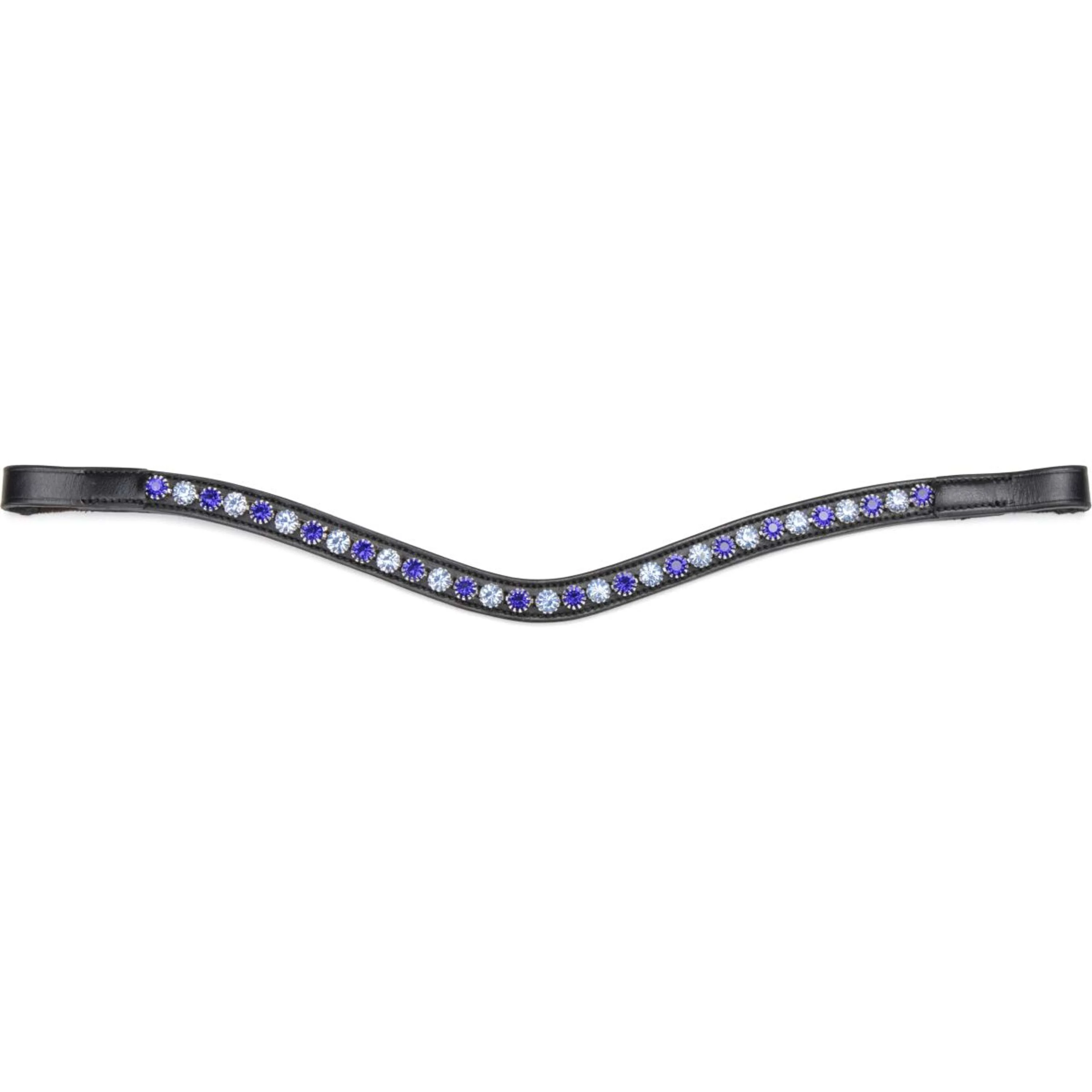Velociti by Shires Stirnriemen GARA Blue Diamante Schwarz - Image 6