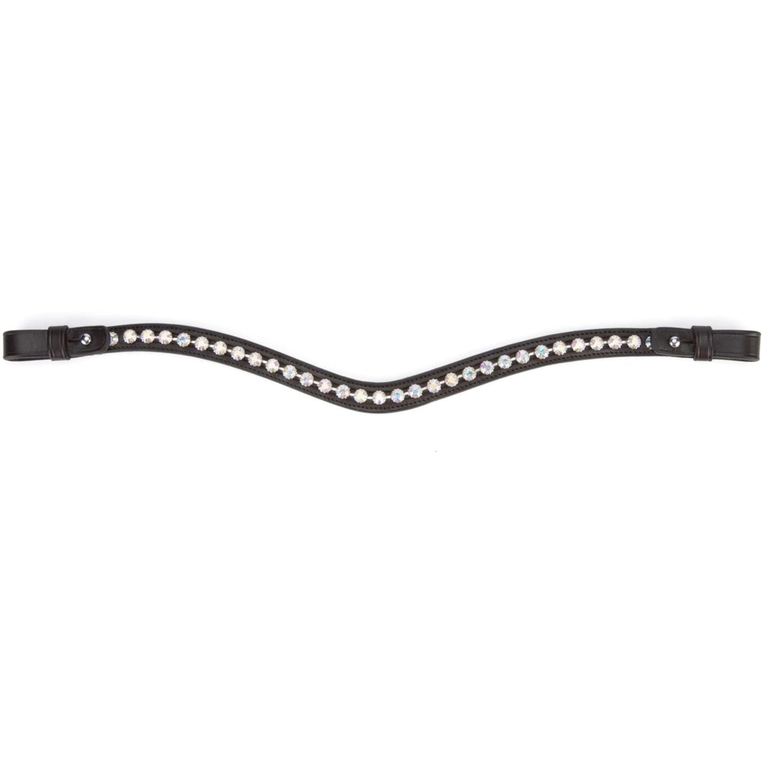 Velociti by Shires Stirnriemen GARA Iridescent Diamante Havanna