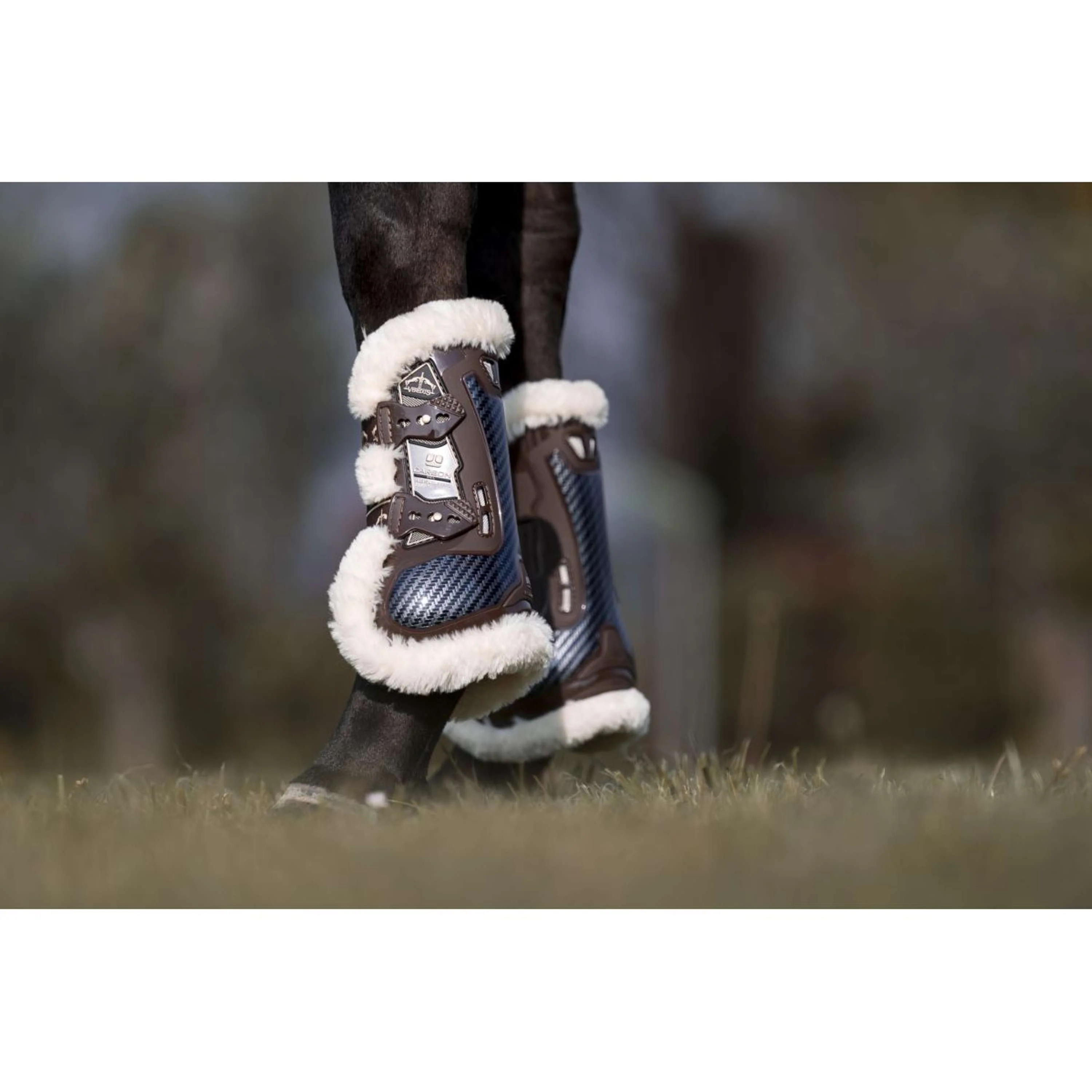Veredus Sehnenschutz Carbon Gel Absolute Save the Sheep Front Braun - Image 2