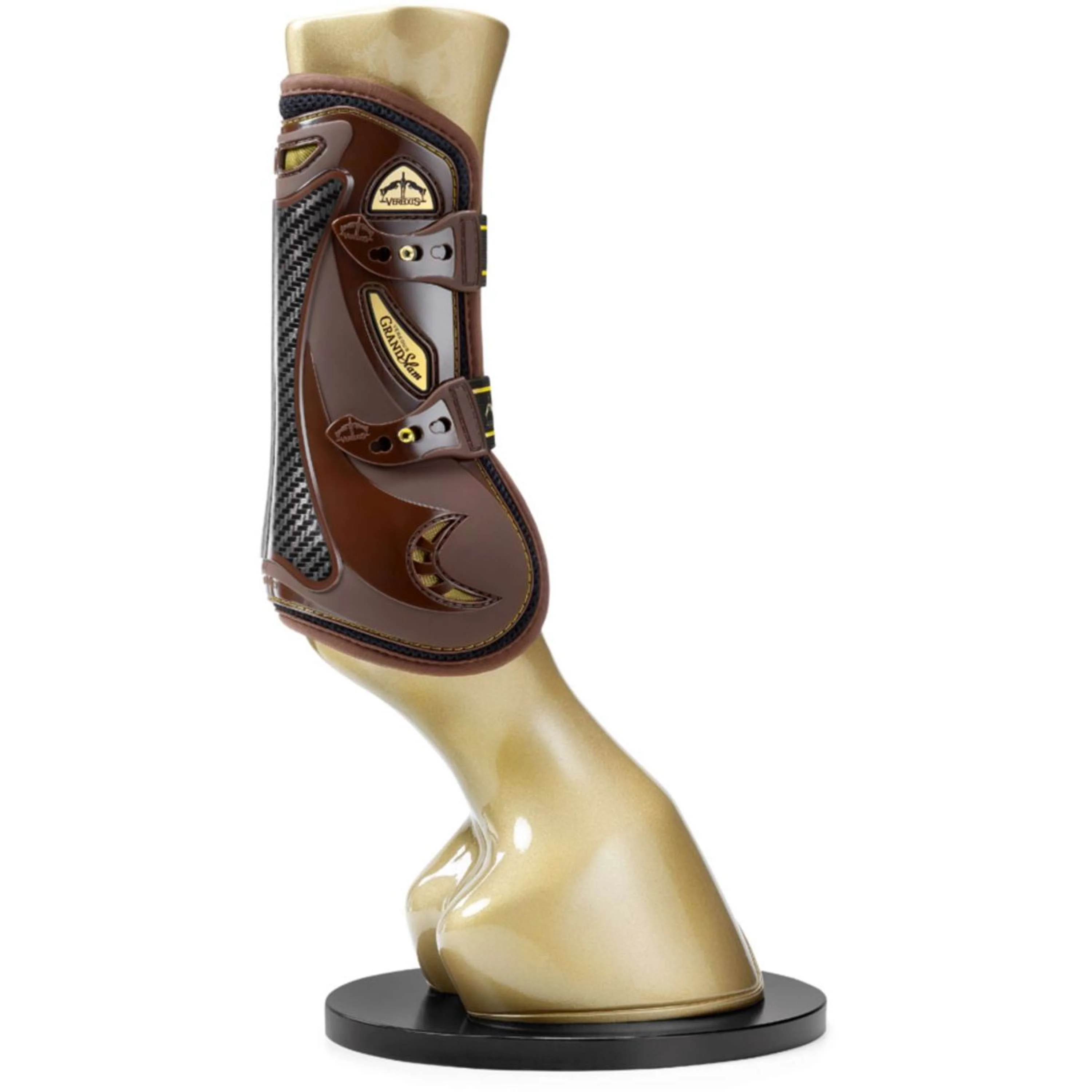 Veredus Sehnenschutz Grand Slam Carbon Gel Front braun/gold - Image 2