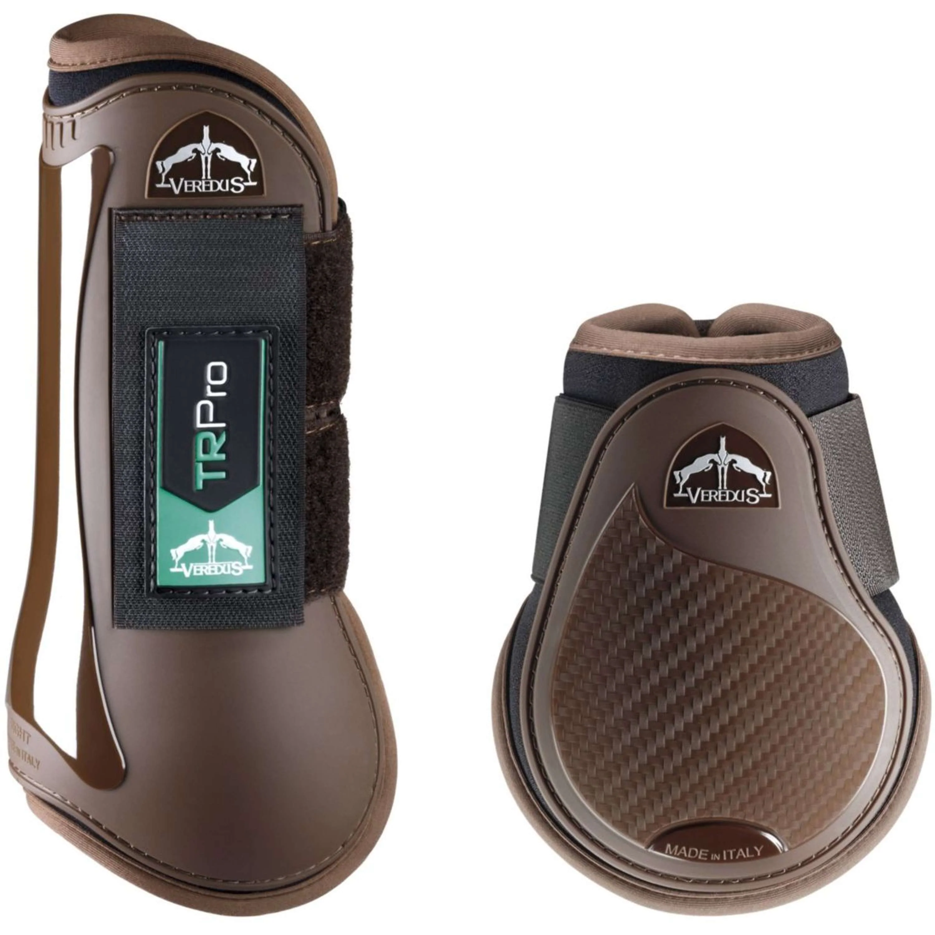 Veredus Sehnenschutz TR PRO Front Braun - Image 3