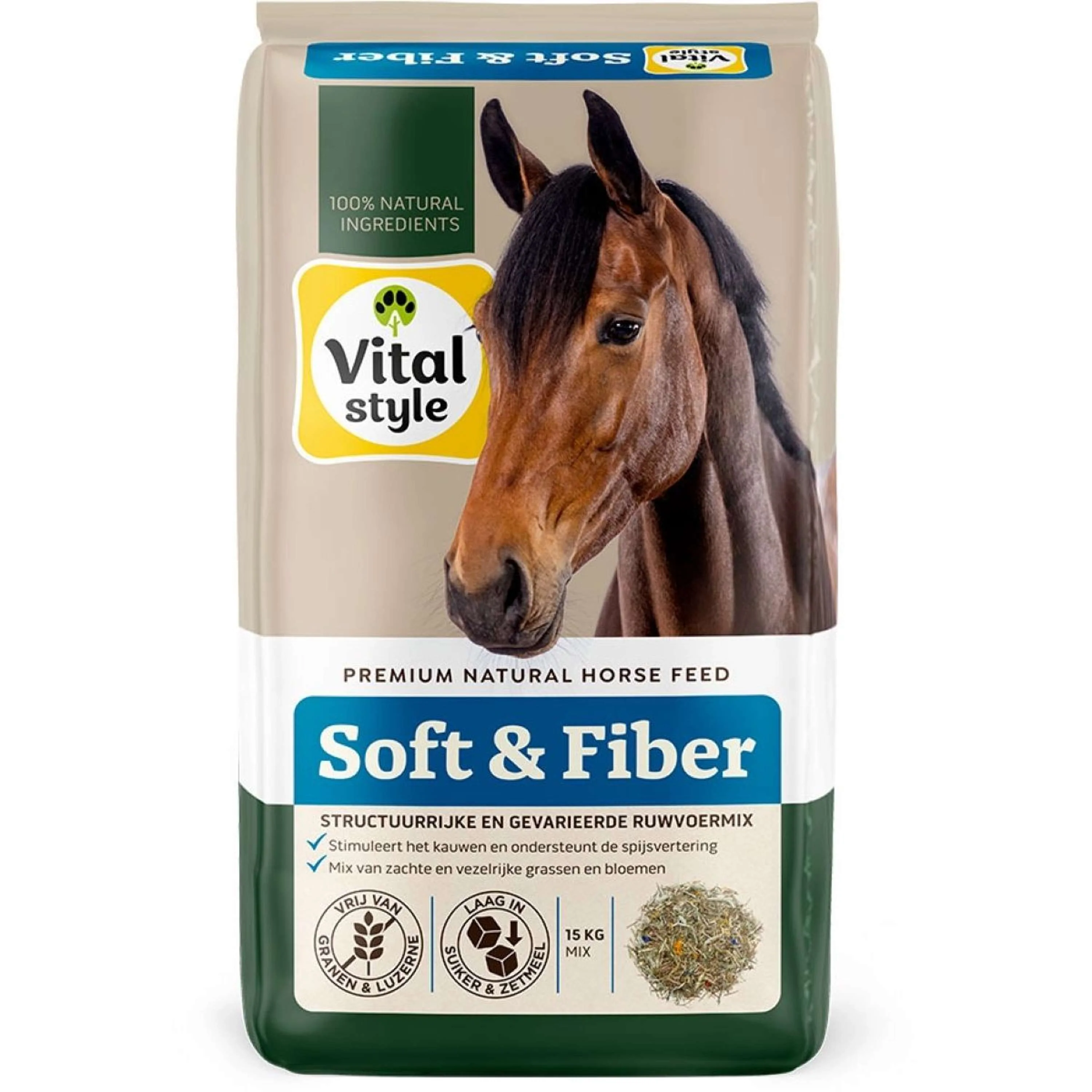 Vitalstyle Raufuttermischung Soft & Fiber