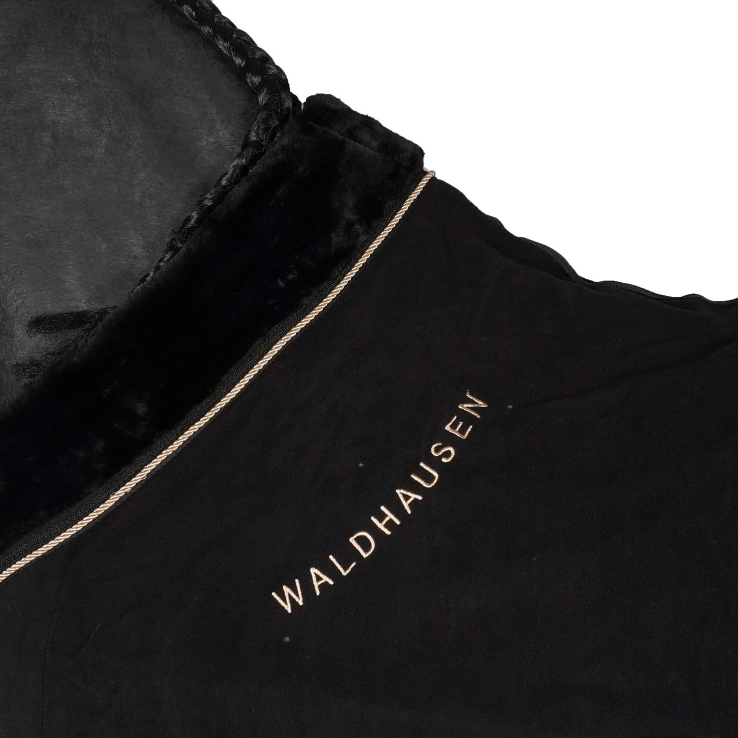 Waldhausen Fleecedecke Modern Schwarz/Roségold - Image 8