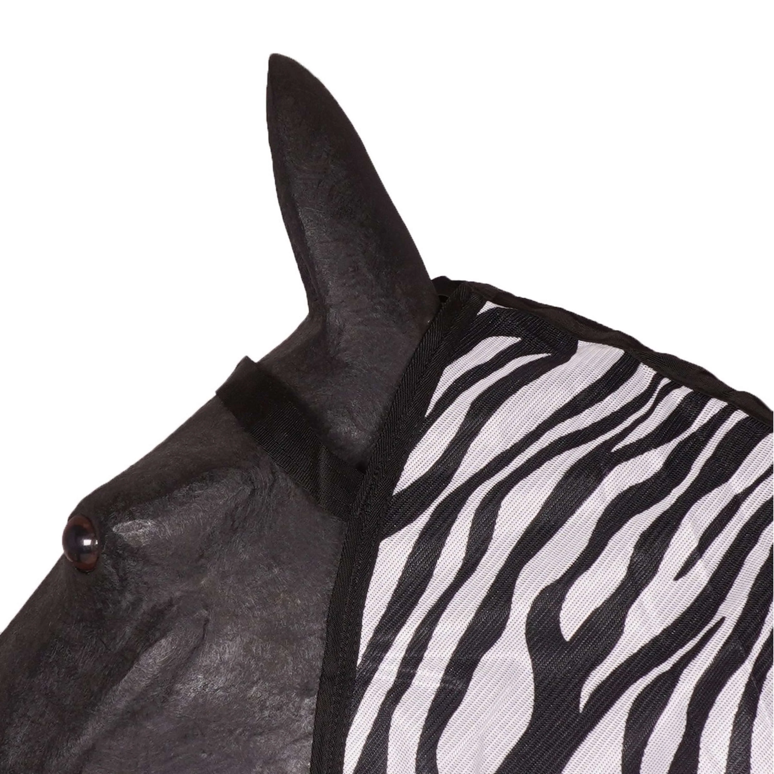 Waldhausen Fliegen-Ausreitdecke Zebra mit Fransen Zebra - Image 4