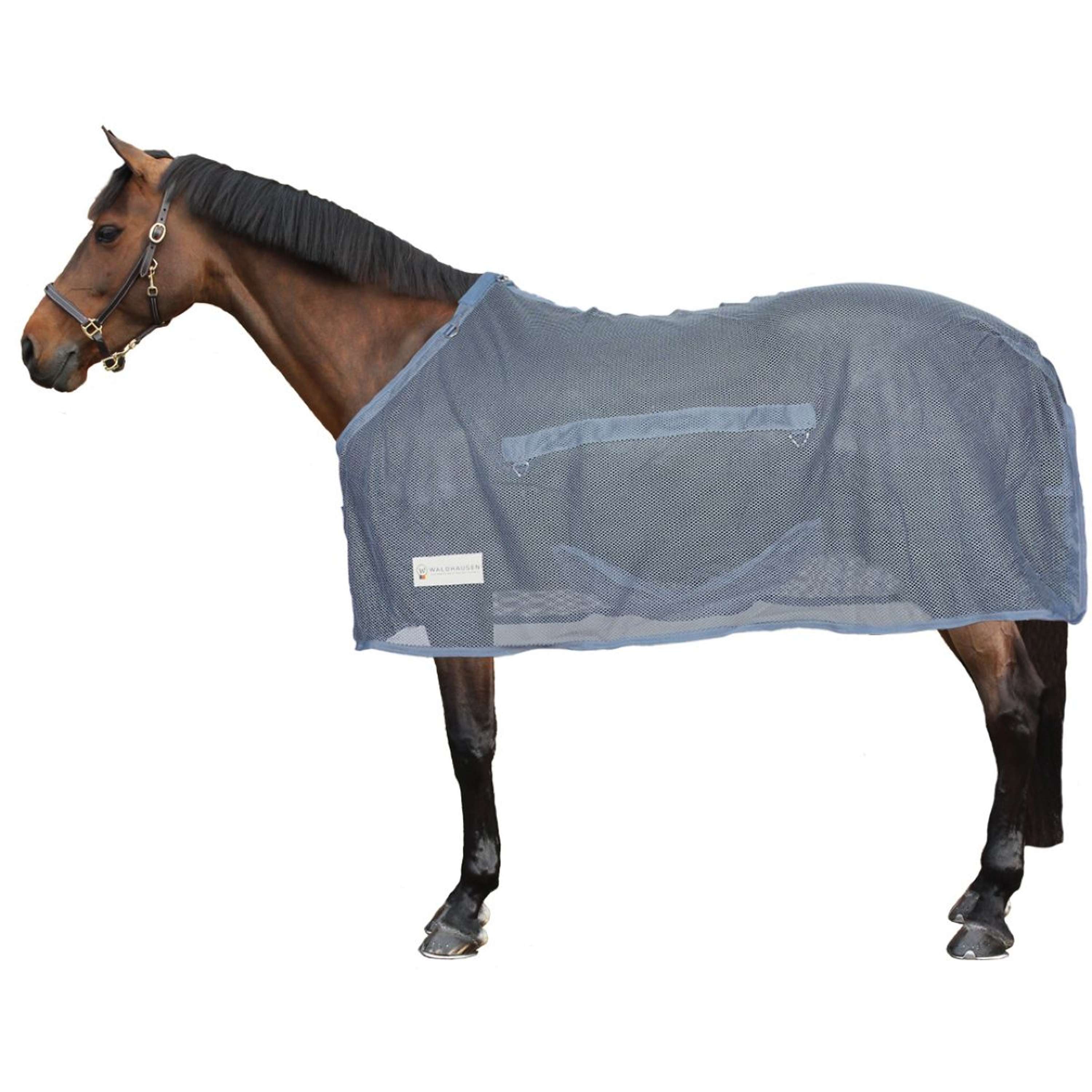 Waldhausen Fliegendecke Comfort mit Stollenschutz Chalk Blue - Image 2