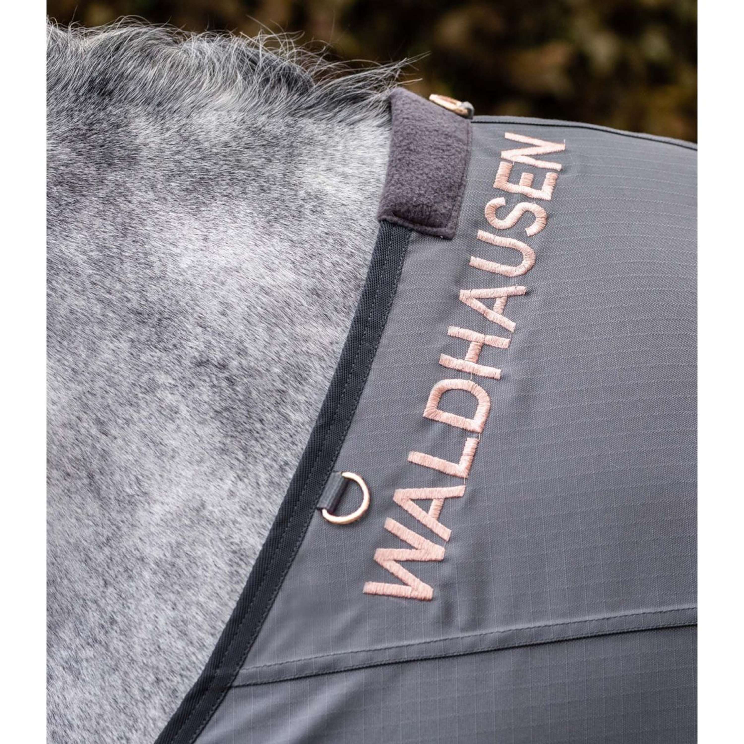 Waldhausen Fliegendecke Comfort Wasserdichter Rücken Grau - Image 2