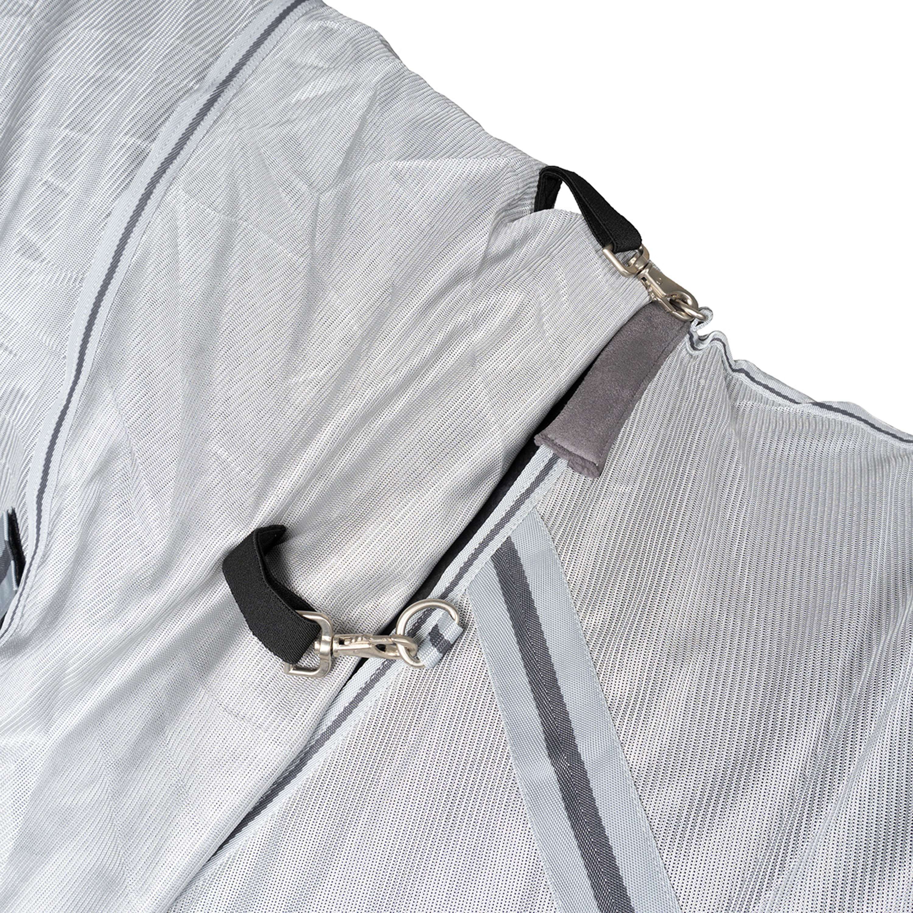 Waldhausen Fliegendecke Protect mit Losem Hals Silbergrau/Grau - Image 11