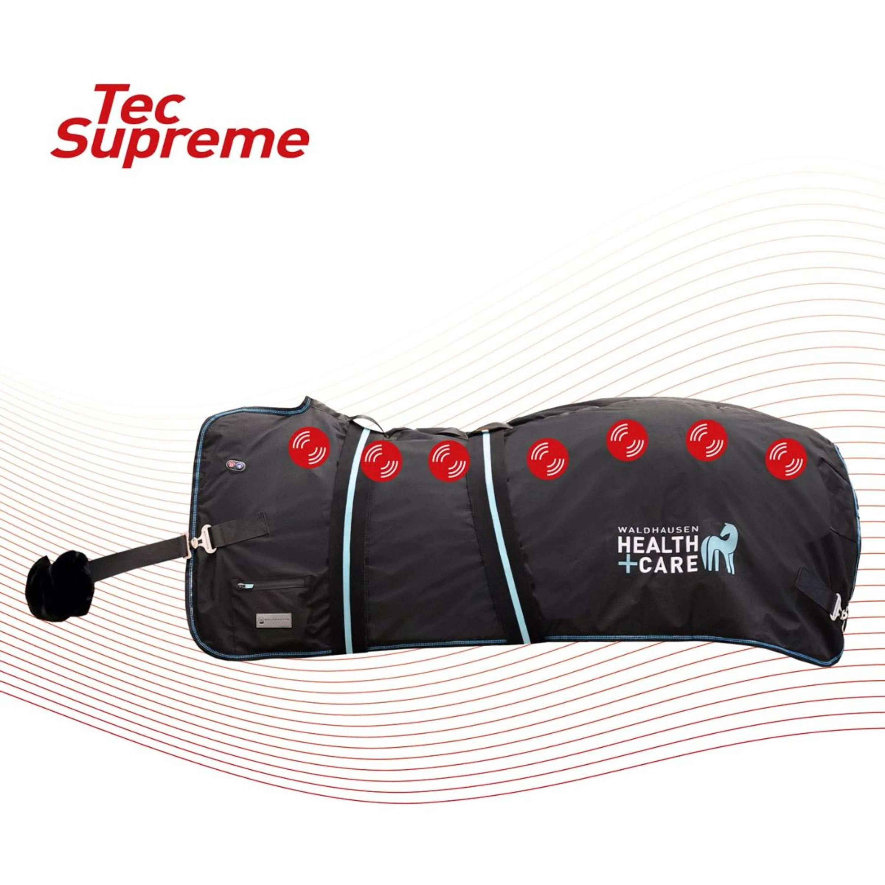 Waldhausen Heiz- und Massagedecke TecSupreme Schwarz - Image 13