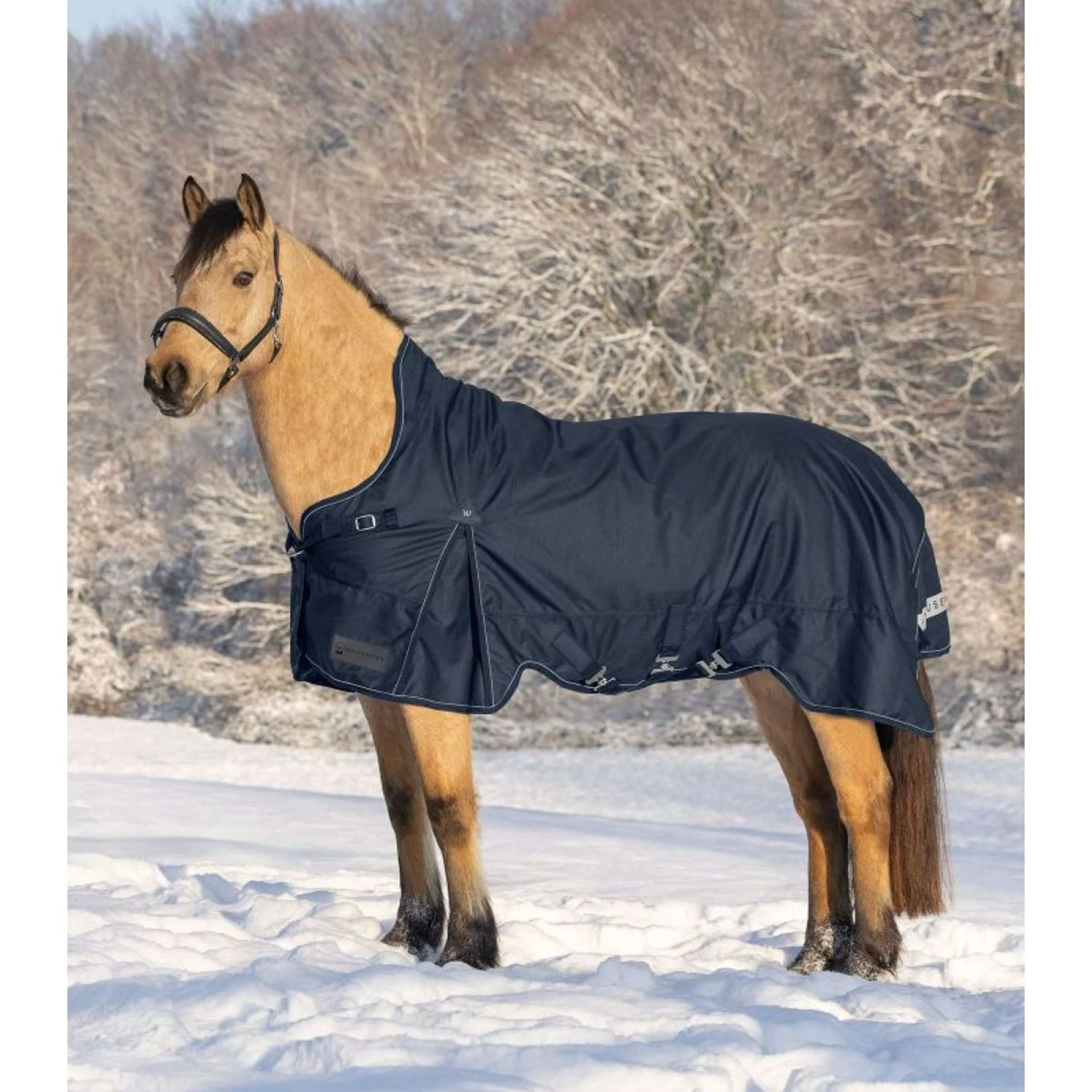 Waldhausen Outdoordecke Scandic High Neck 200g Nachtblau - Image 2