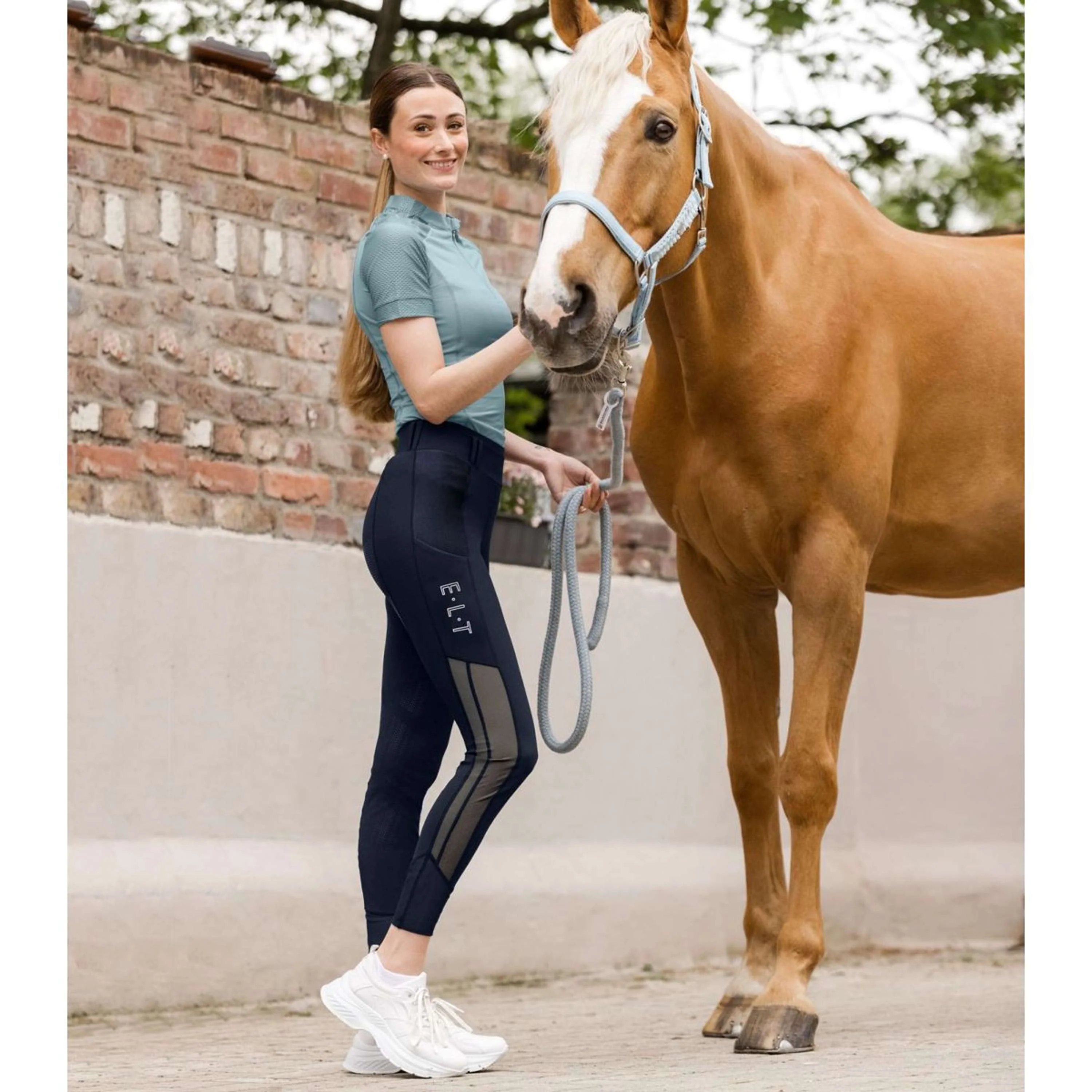 ELT Reitleggings Nina Deep Blue - Image 3