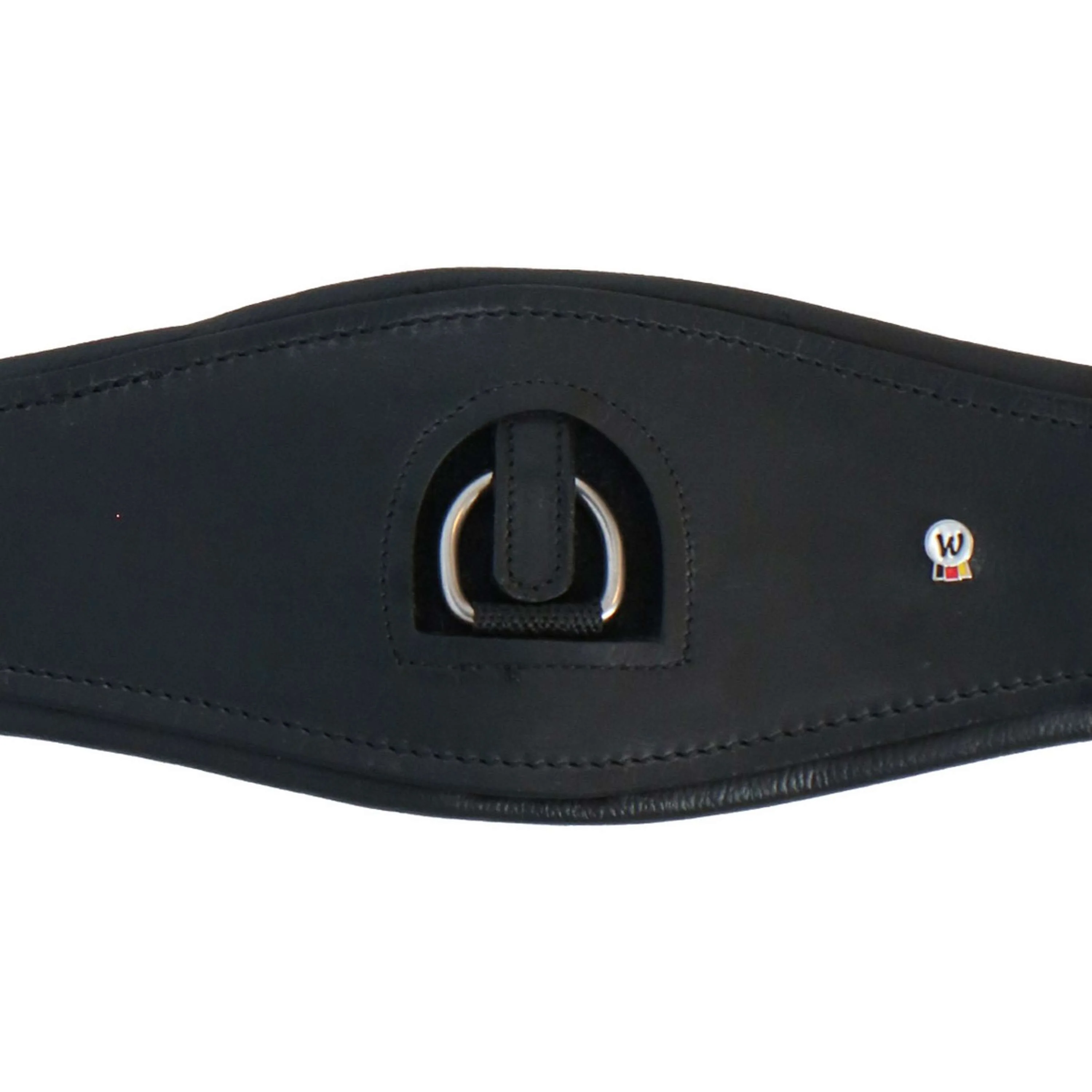 Waldhausen Sattelgurt X-Line Kurz mit Ring Schwarz - Image 4