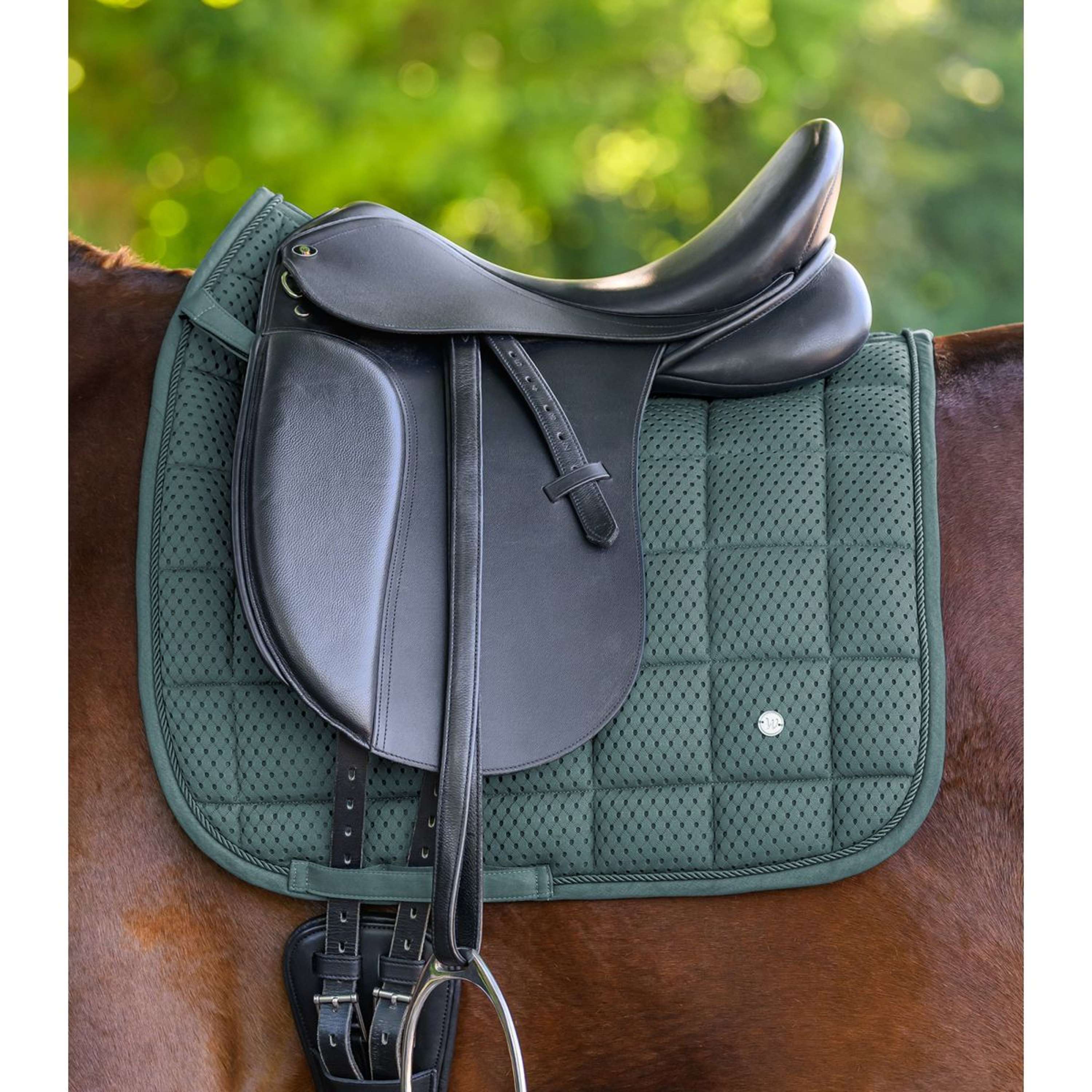 Waldhausen Schabracke Breath Performance Dressur Pine Green - Image 2
