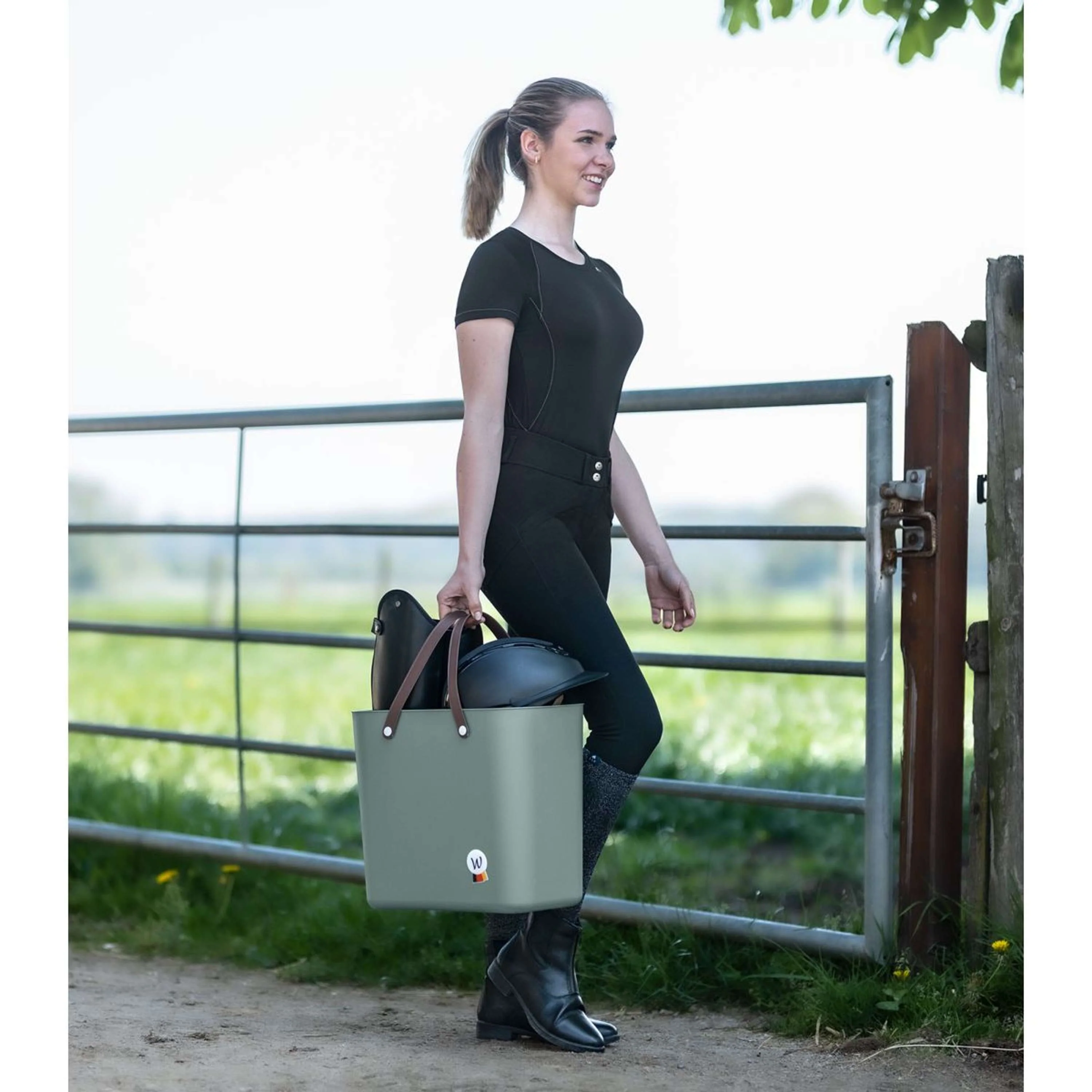 Waldhausen Eimer Multibag ECO Mistel Grün - Image 2