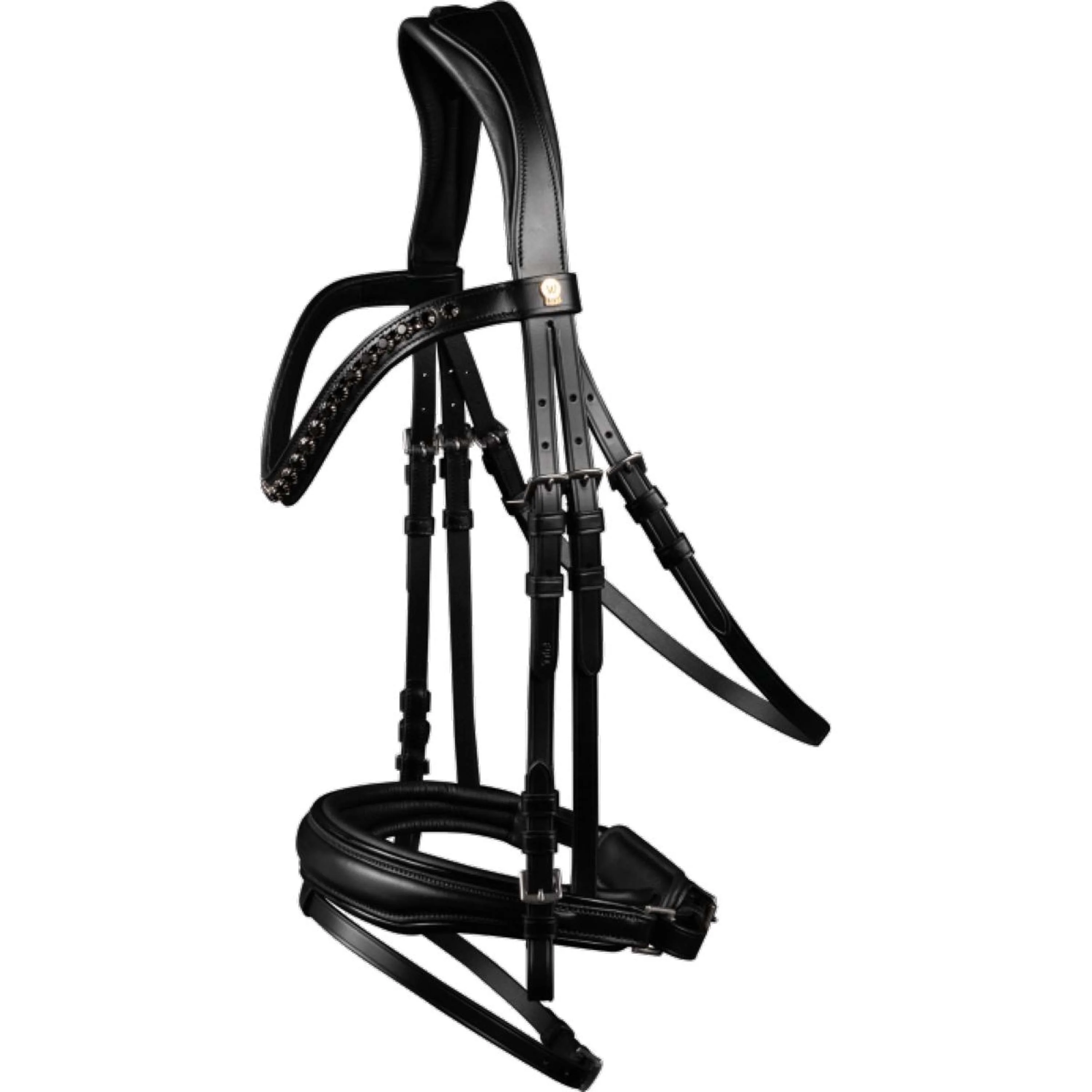 Waldhausen Zaum S-Line Blackshine Schwarz