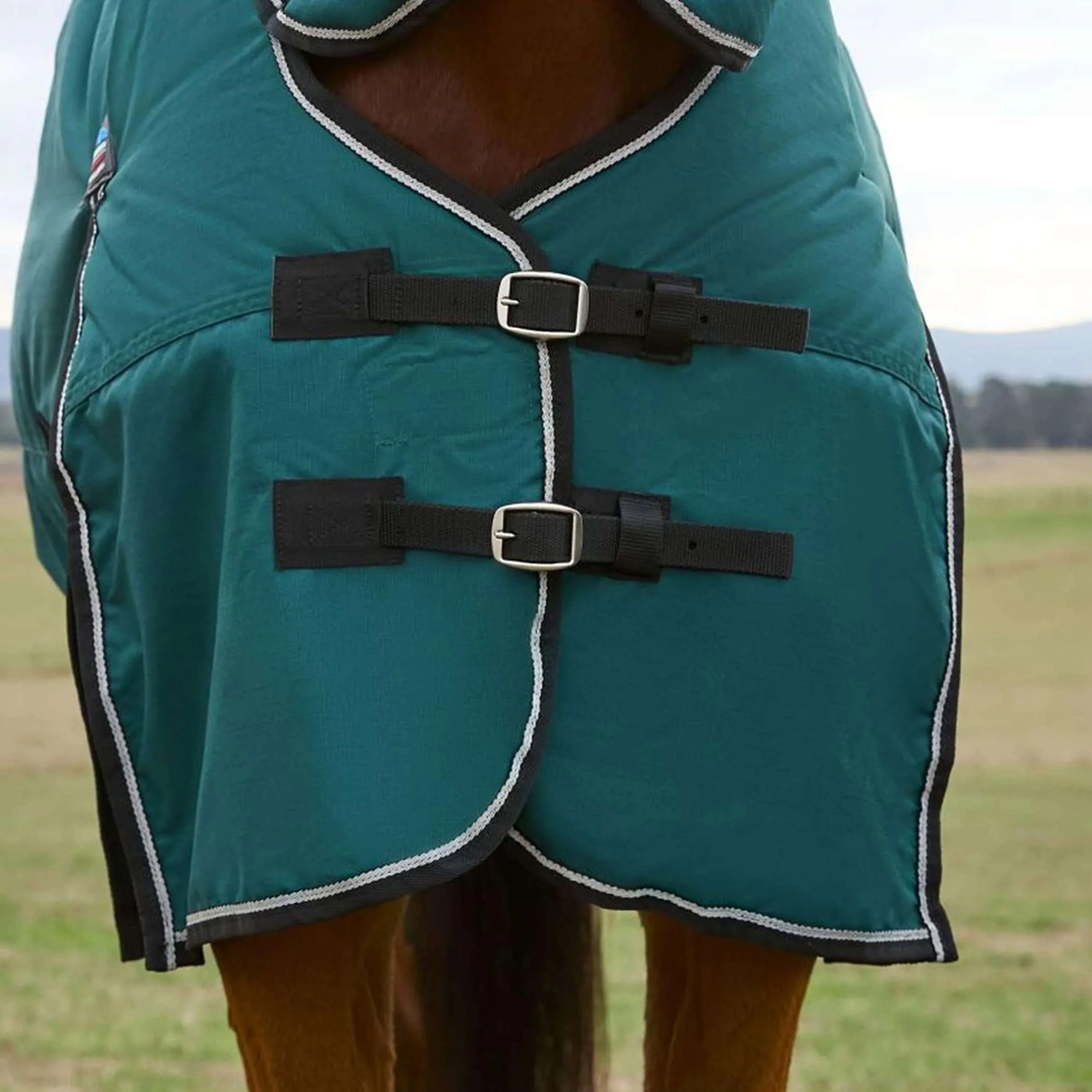 WeatherBeeta ComFiTec Classic Turnout Combo 220g Forest Green/Black - Image 7