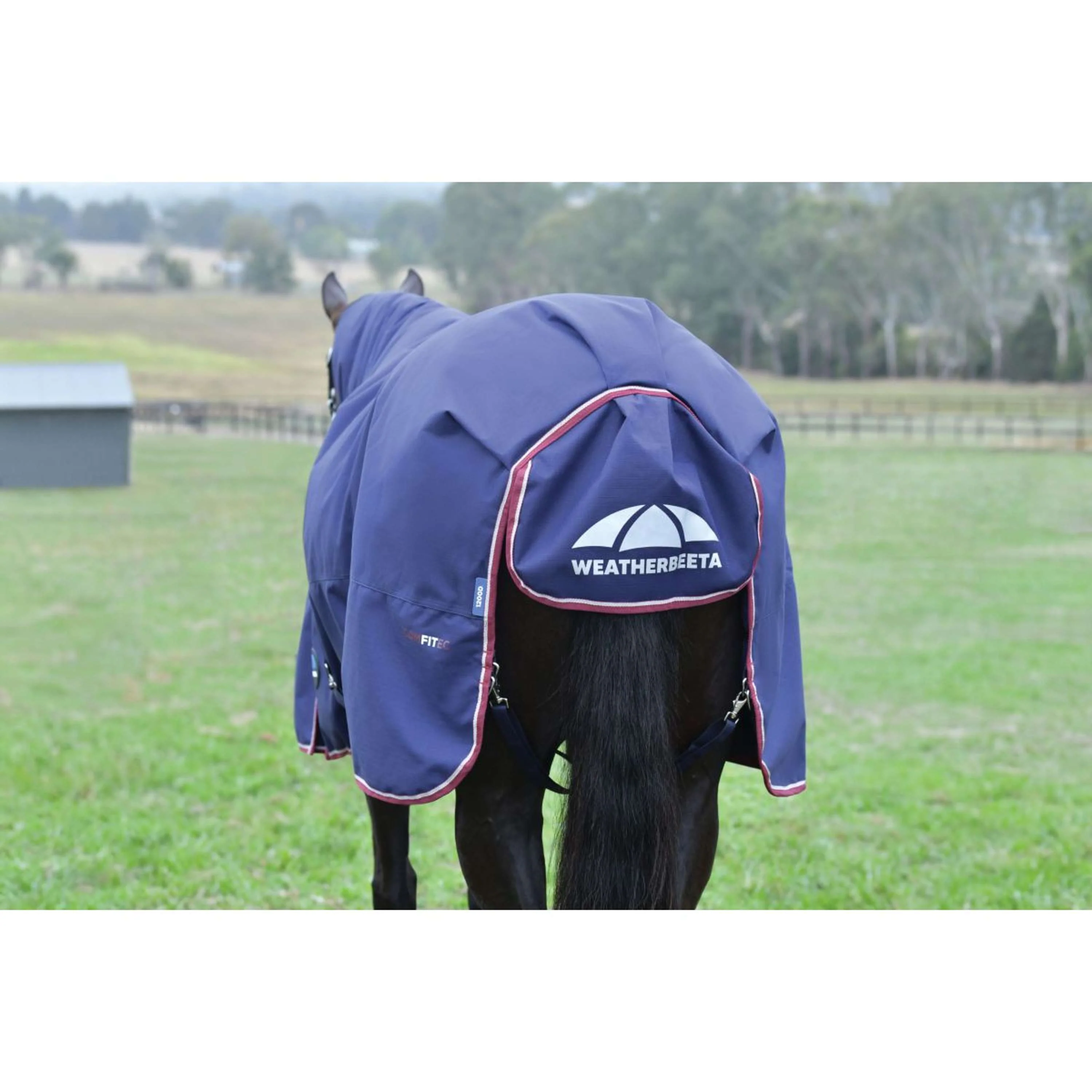 WeatherBeeta ComFiTec Essential Turnout 0g Navy/Burgundy - Image 10