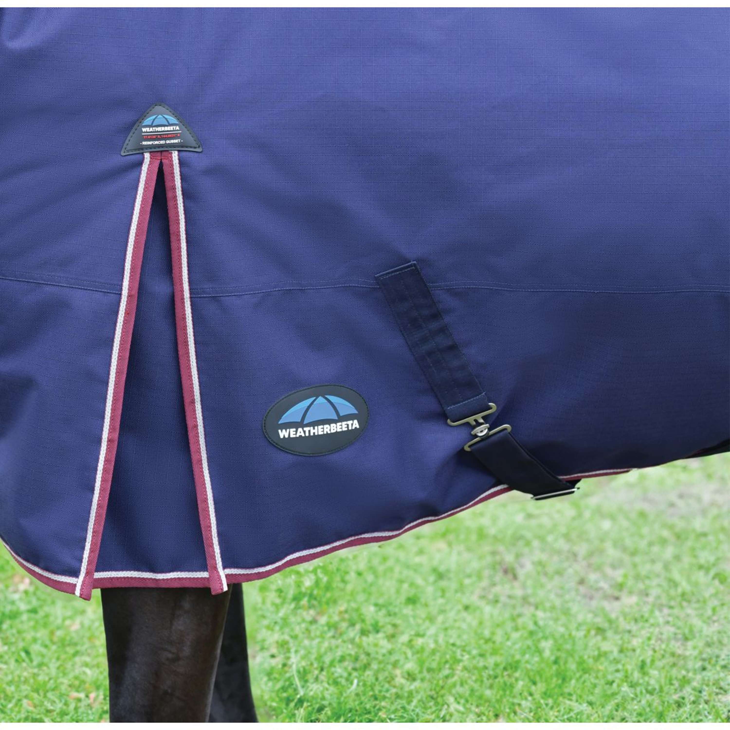 WeatherBeeta ComFiTec Essential Turnout 0g Navy/Burgundy - Image 6