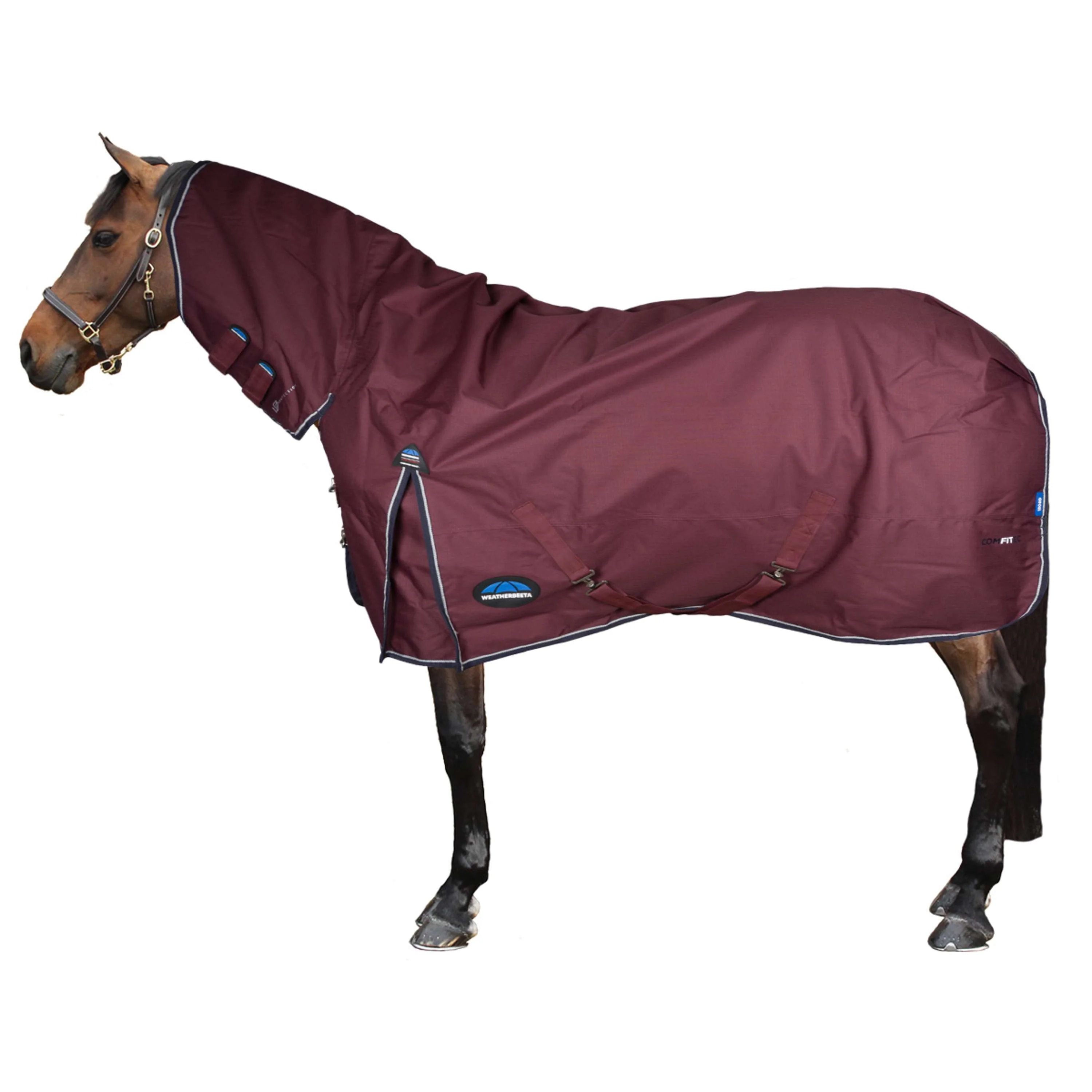 WeatherBeeta ComFiTec Essential Turnout Combo 220g Burgund/Navy - Image 2