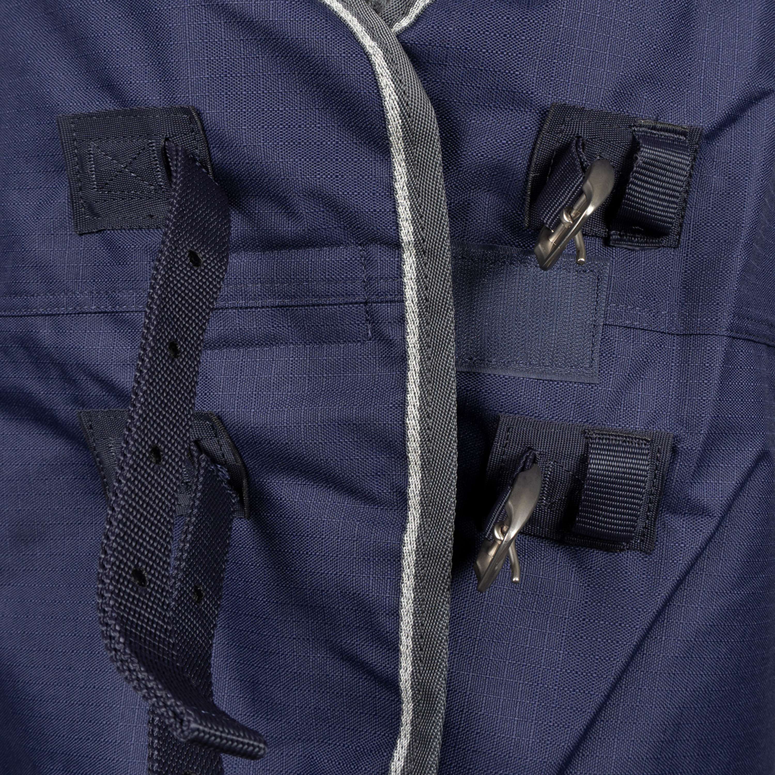 WeatherBeeta ComFiTec Tyro Turnout Standard Neck 50g Navy/Kohle - Image 11