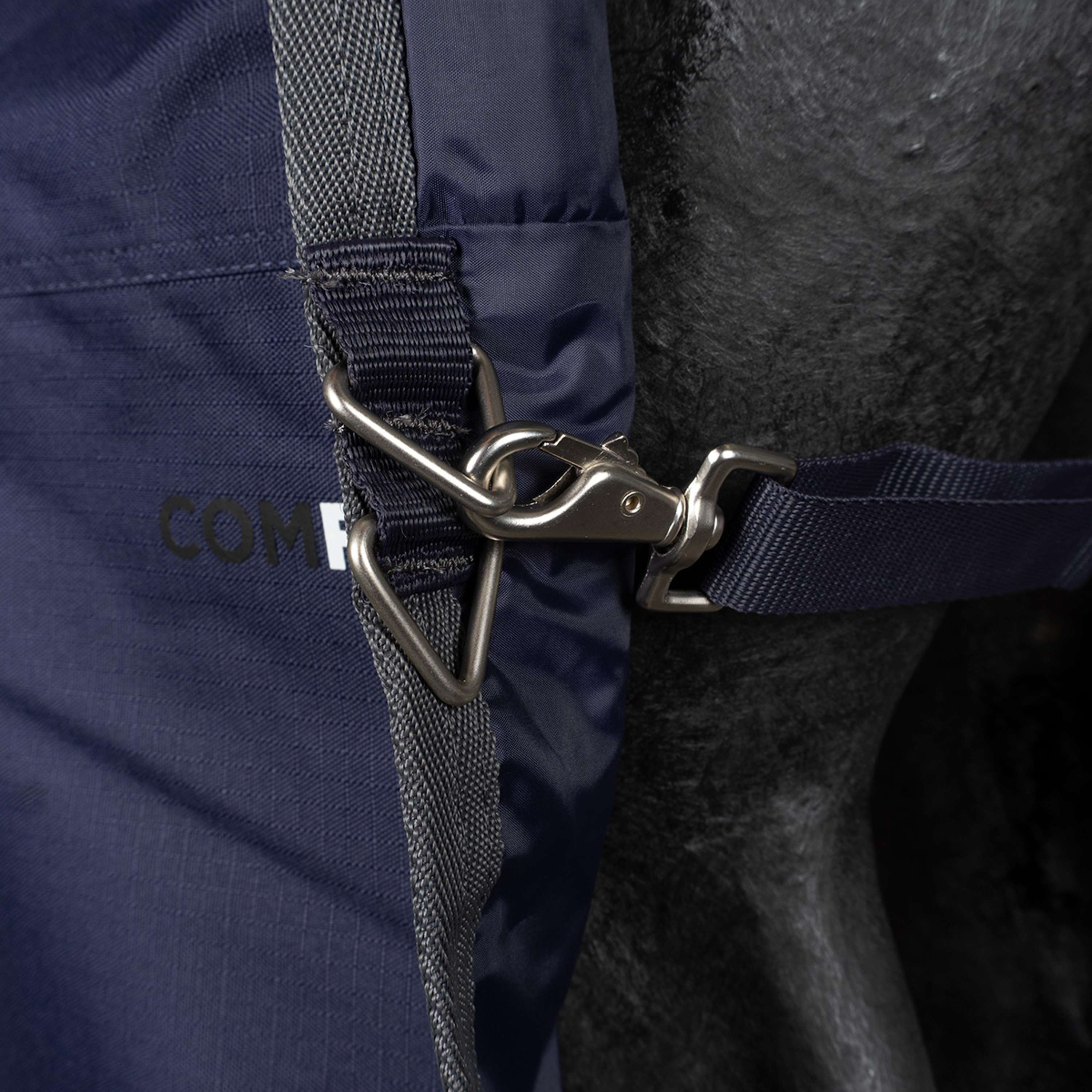 WeatherBeeta ComFiTec Tyro Turnout Standard Neck 50g Navy/Kohle - Image 18